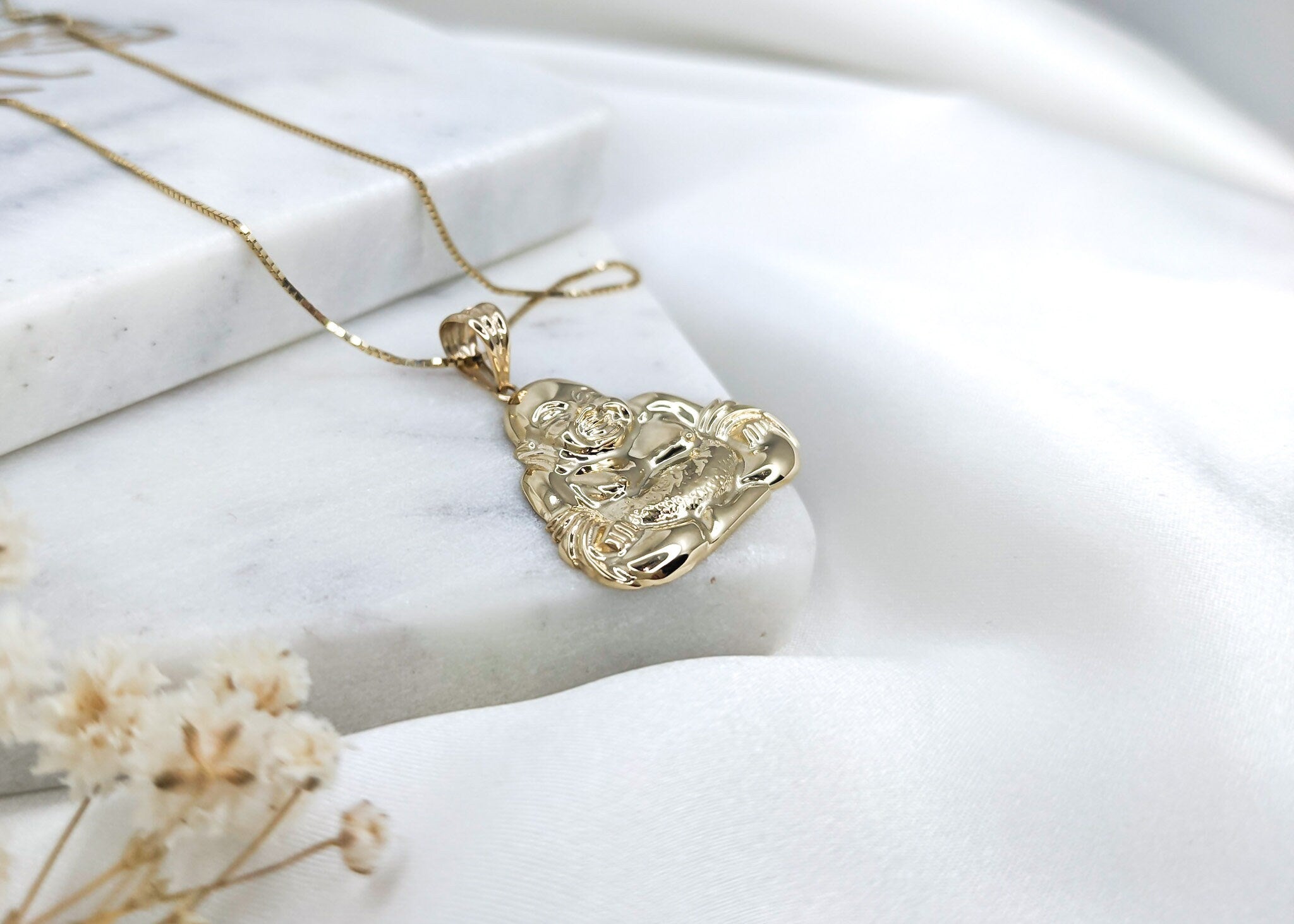 Laughing Buddha Pendant