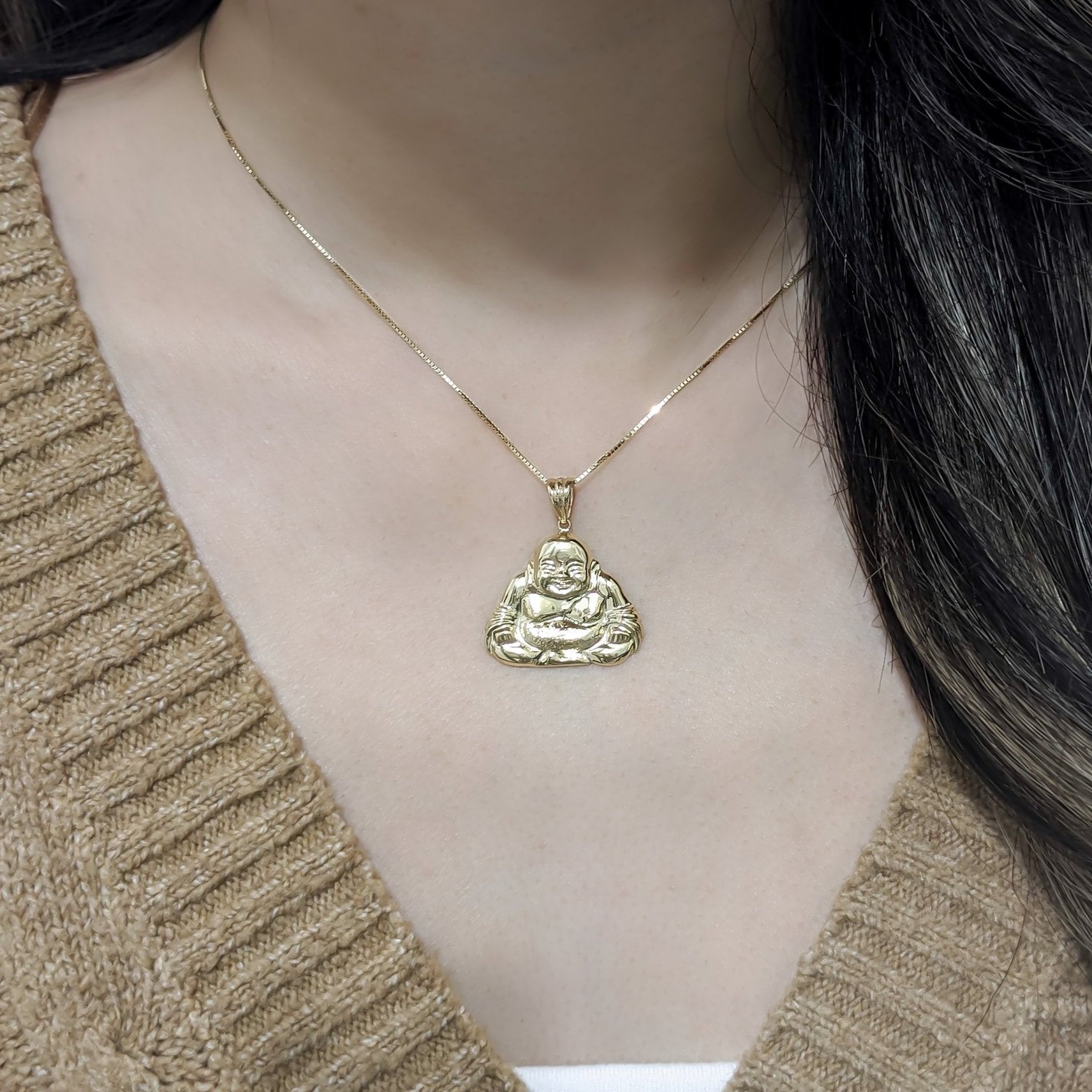 Laughing Buddha Pendant