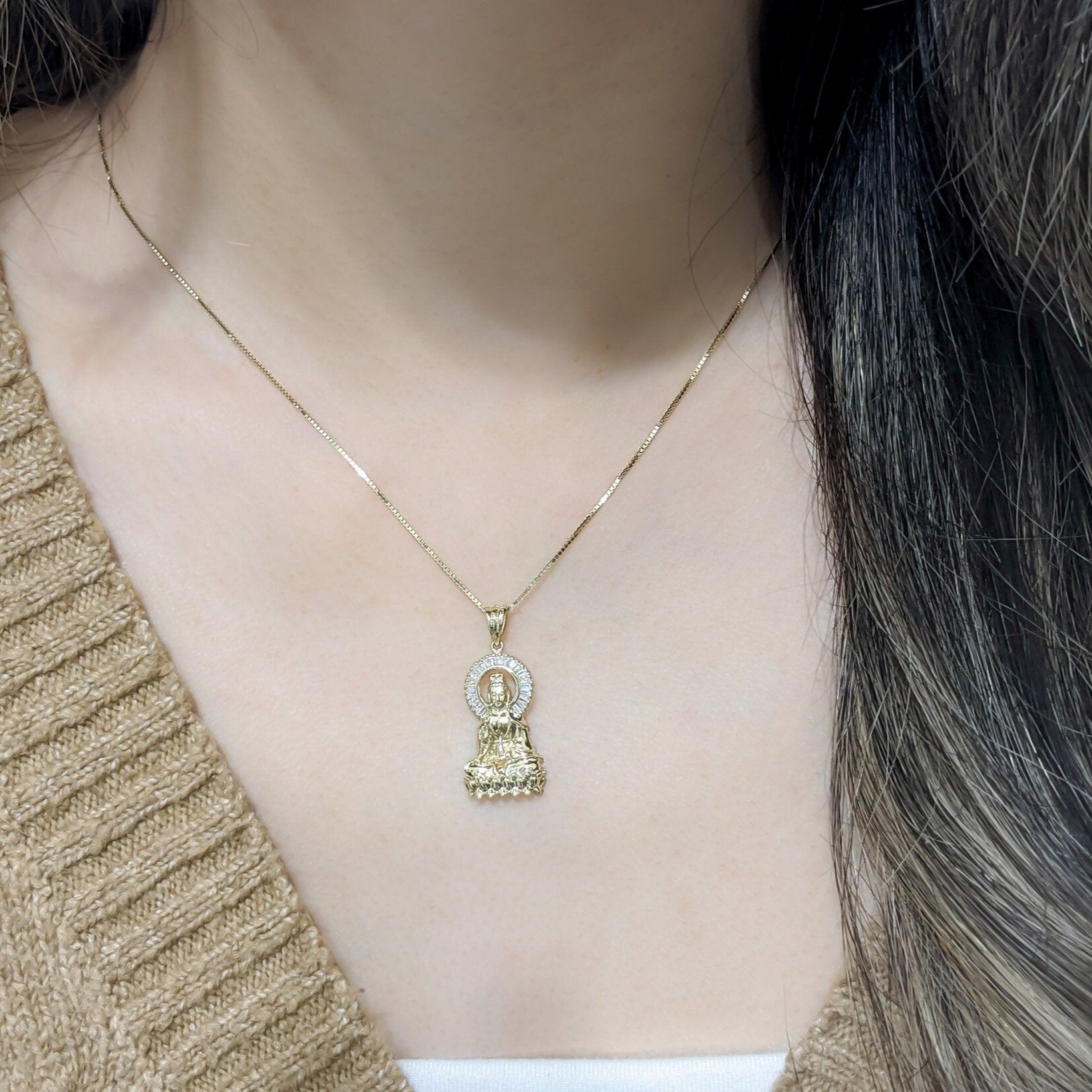 Lady Buddha Pendant