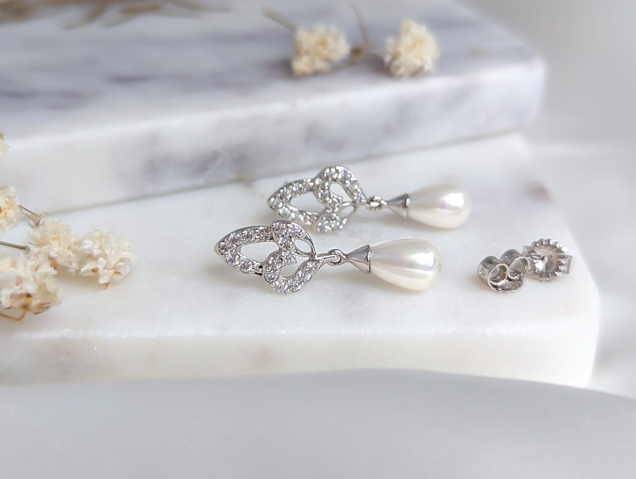 Pearl Drop Earrings
