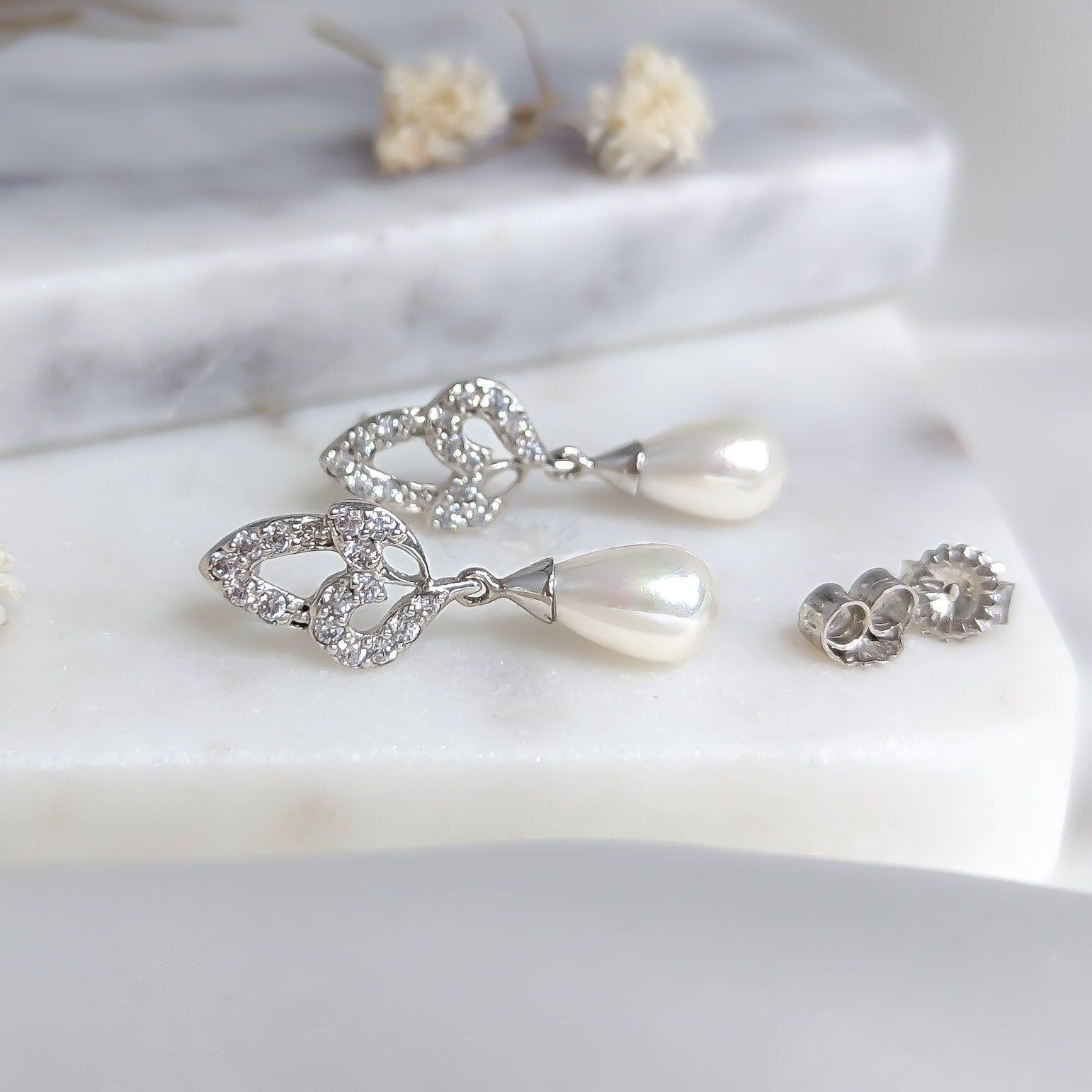 Pearl Drop Earrings