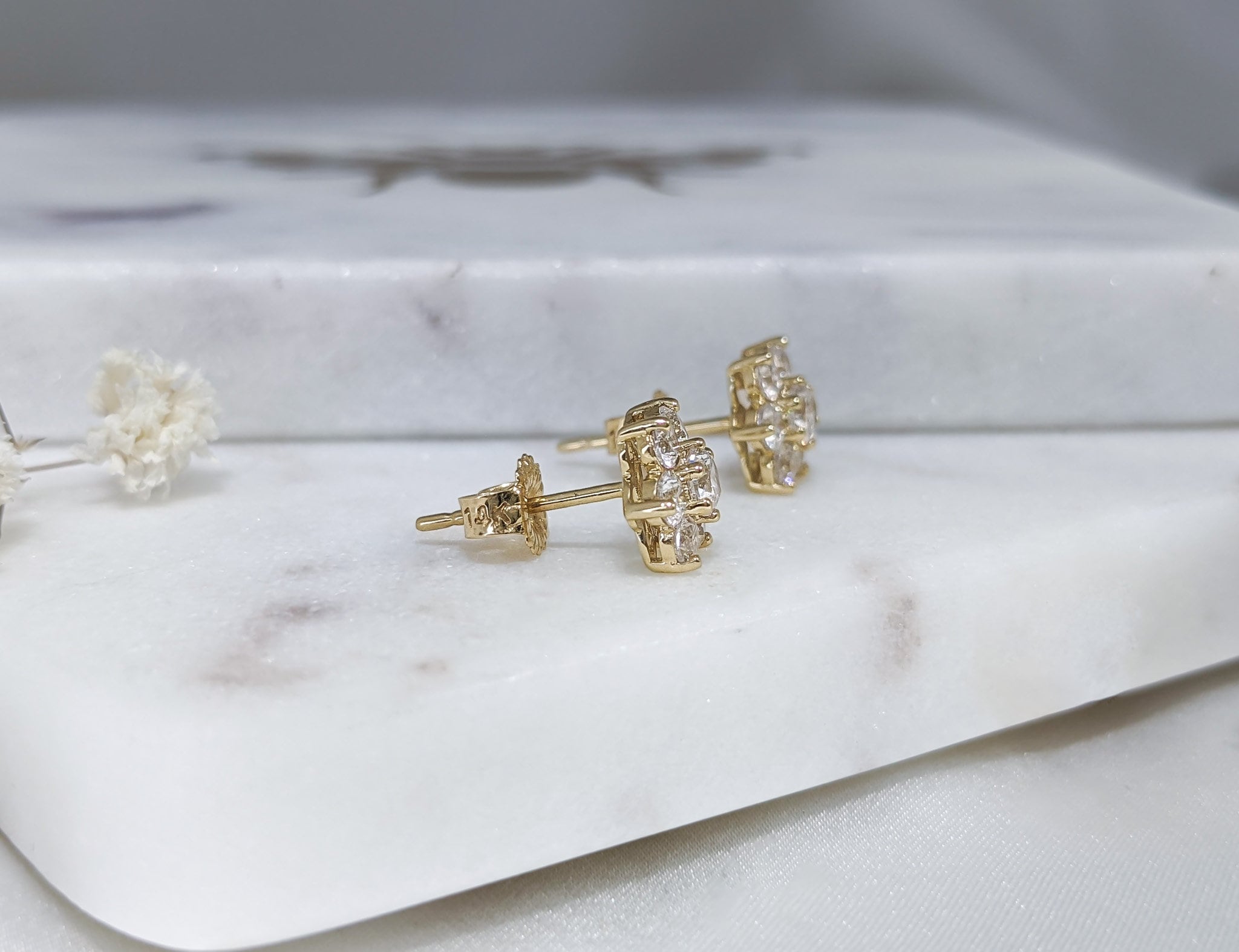 Buttercup Flower Earrings