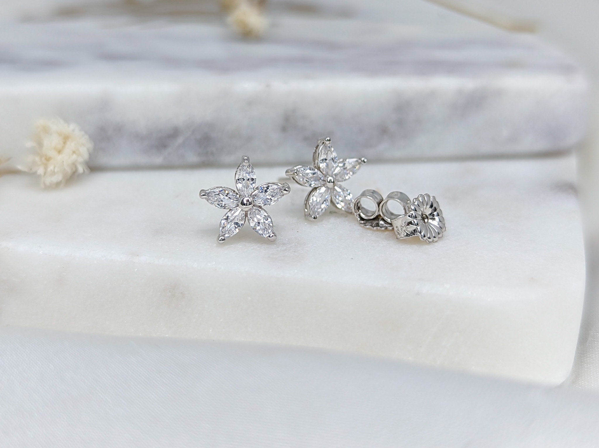 Lily Flower Earrings