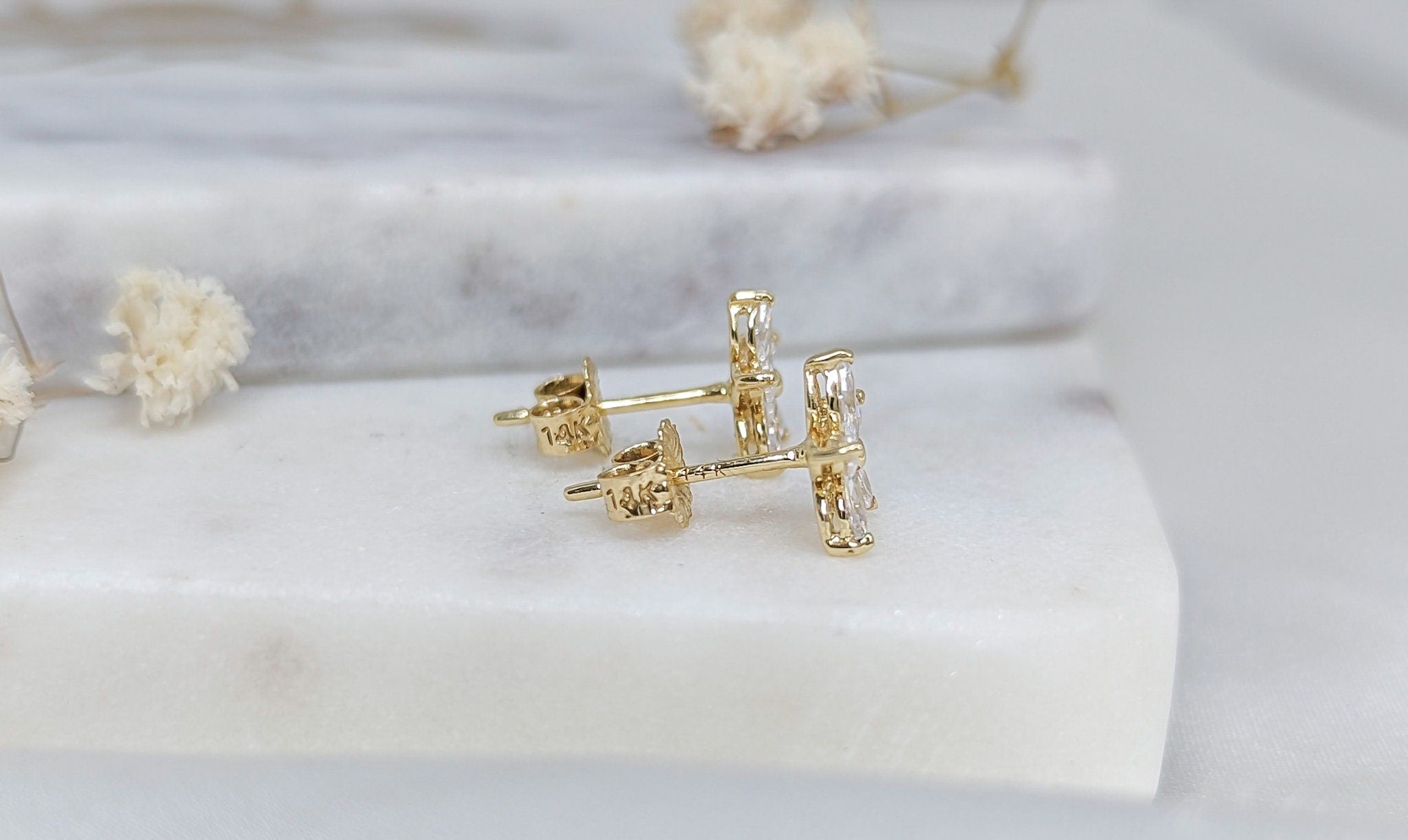 Lily Flower Earrings