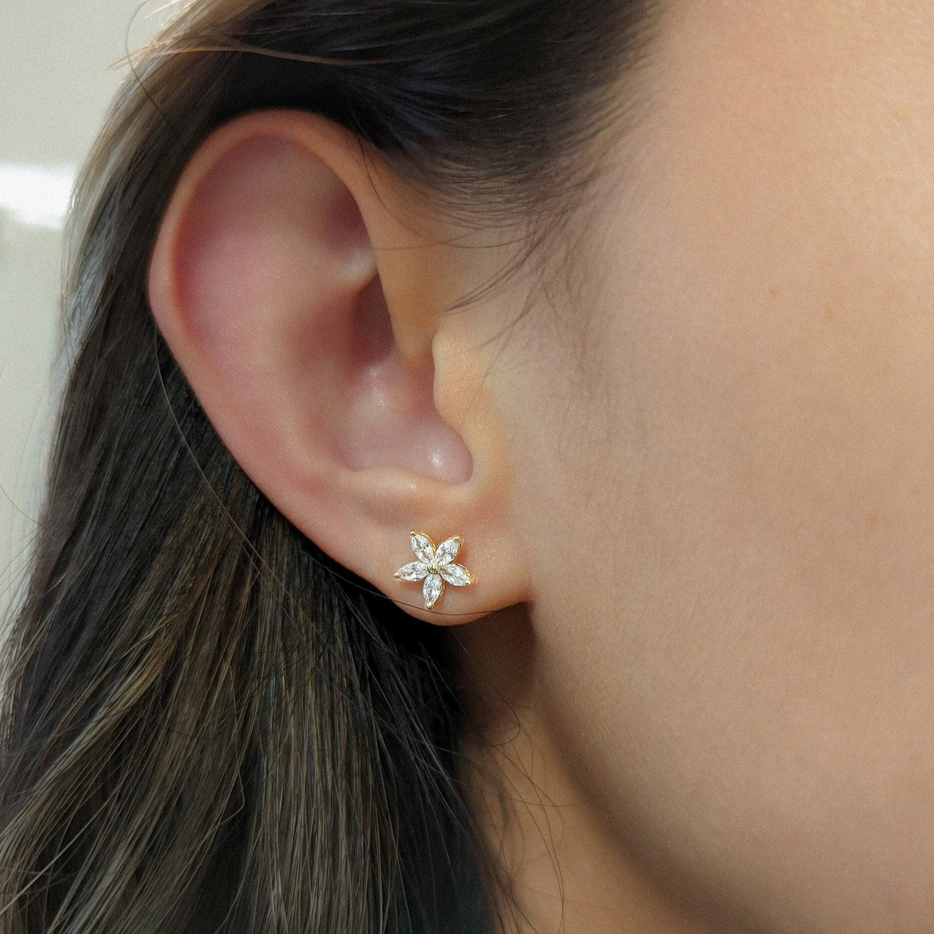 Lily Flower Earrings