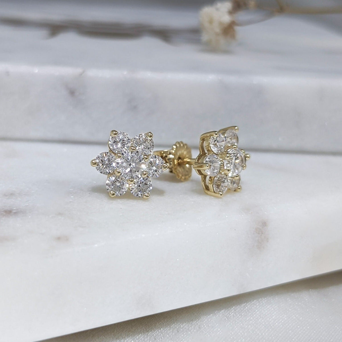 Buttercup Flower Earrings