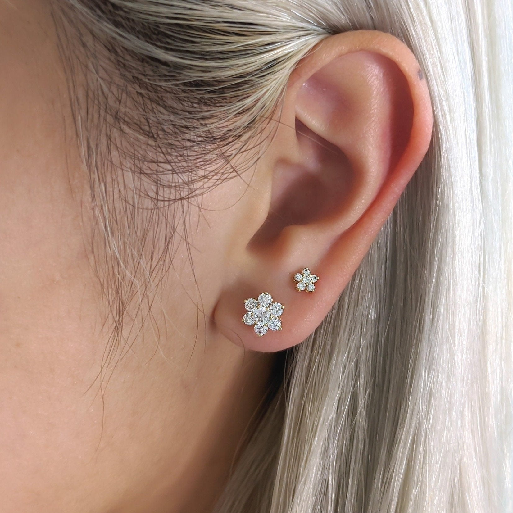 Buttercup Flower Earrings