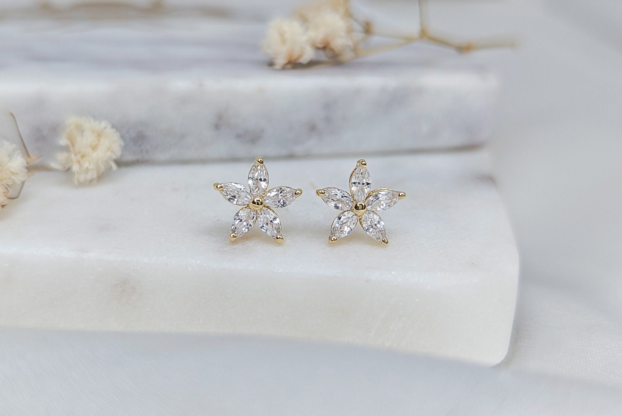 Lily Flower Earrings