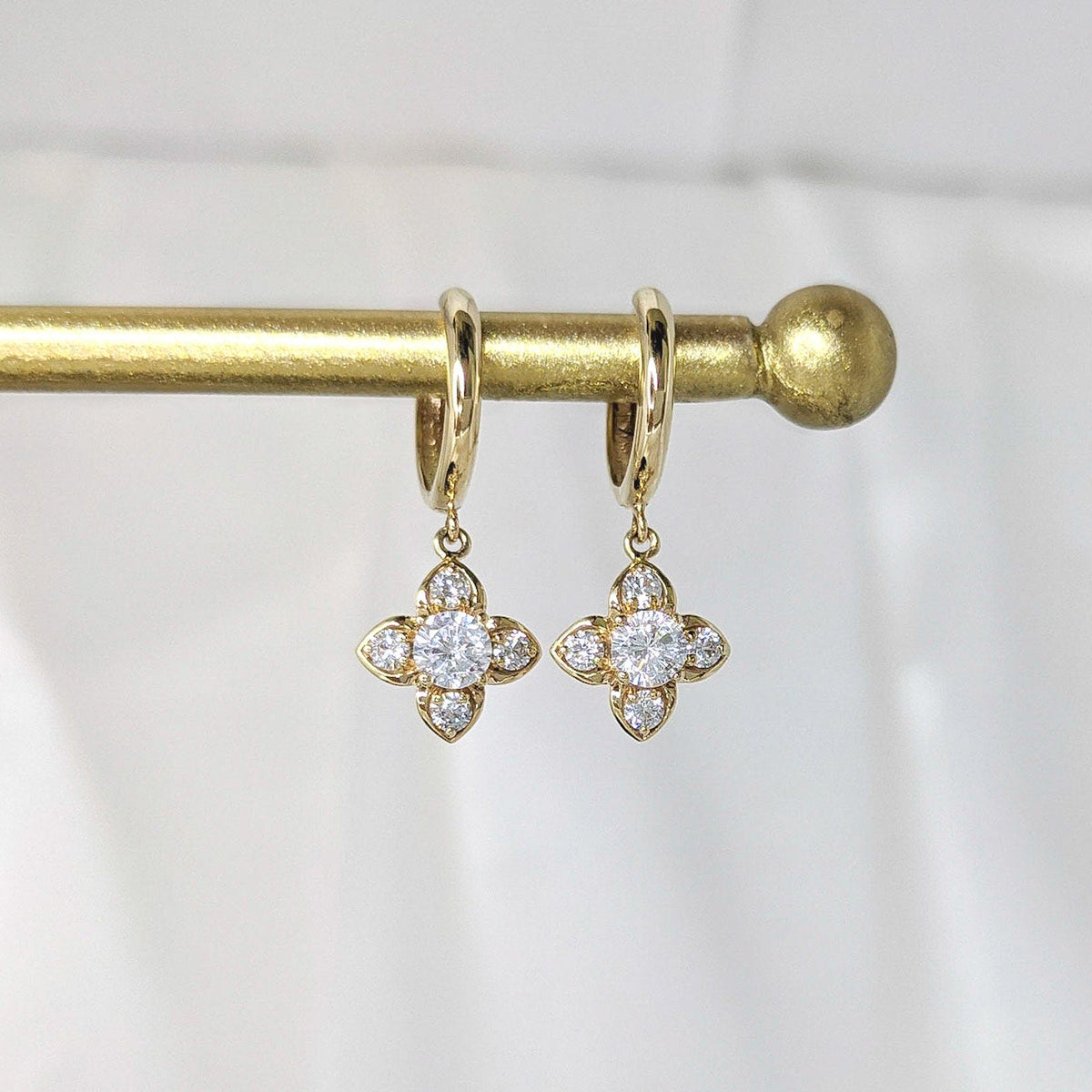 Blossom Hoop Earrings