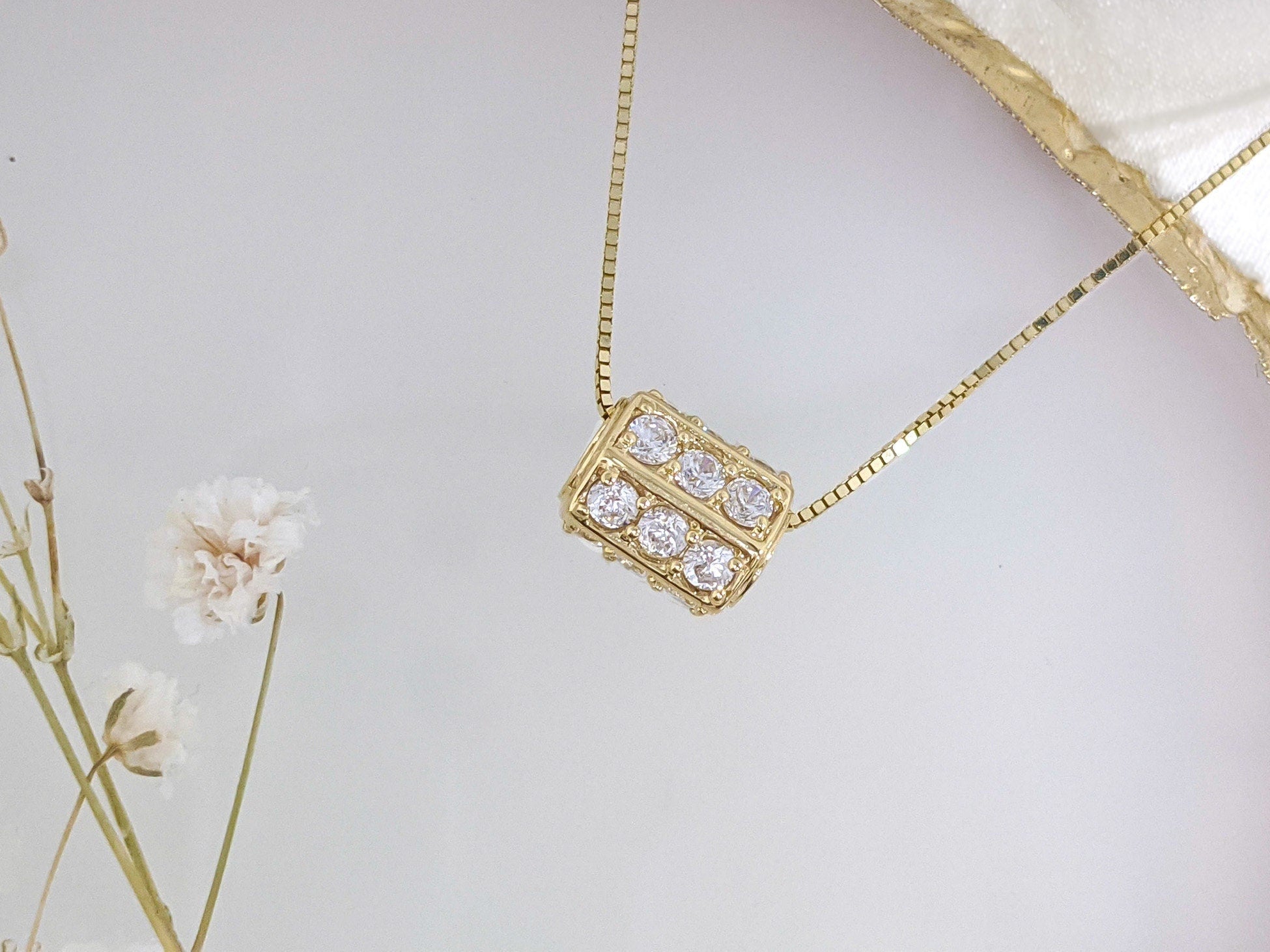 Eternity Mini Tube Pendant