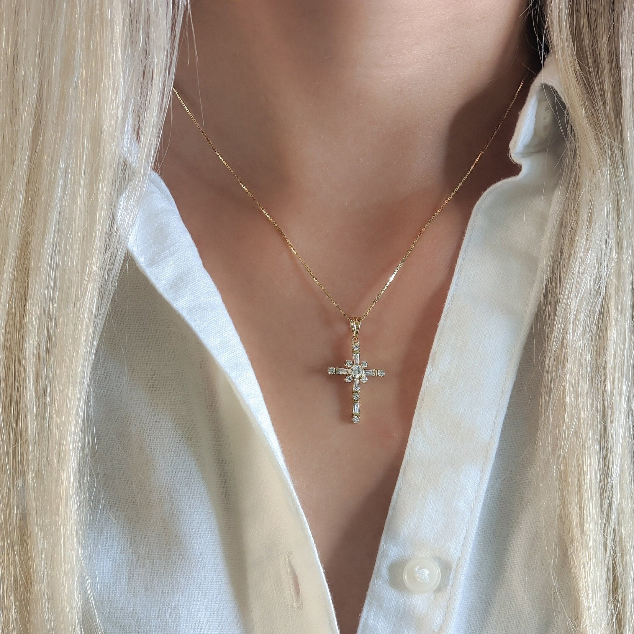 Petite Cross Pendant