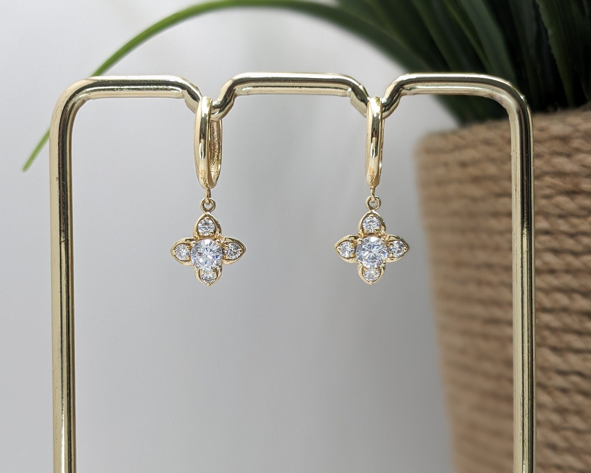 Blossom Hoop Earrings