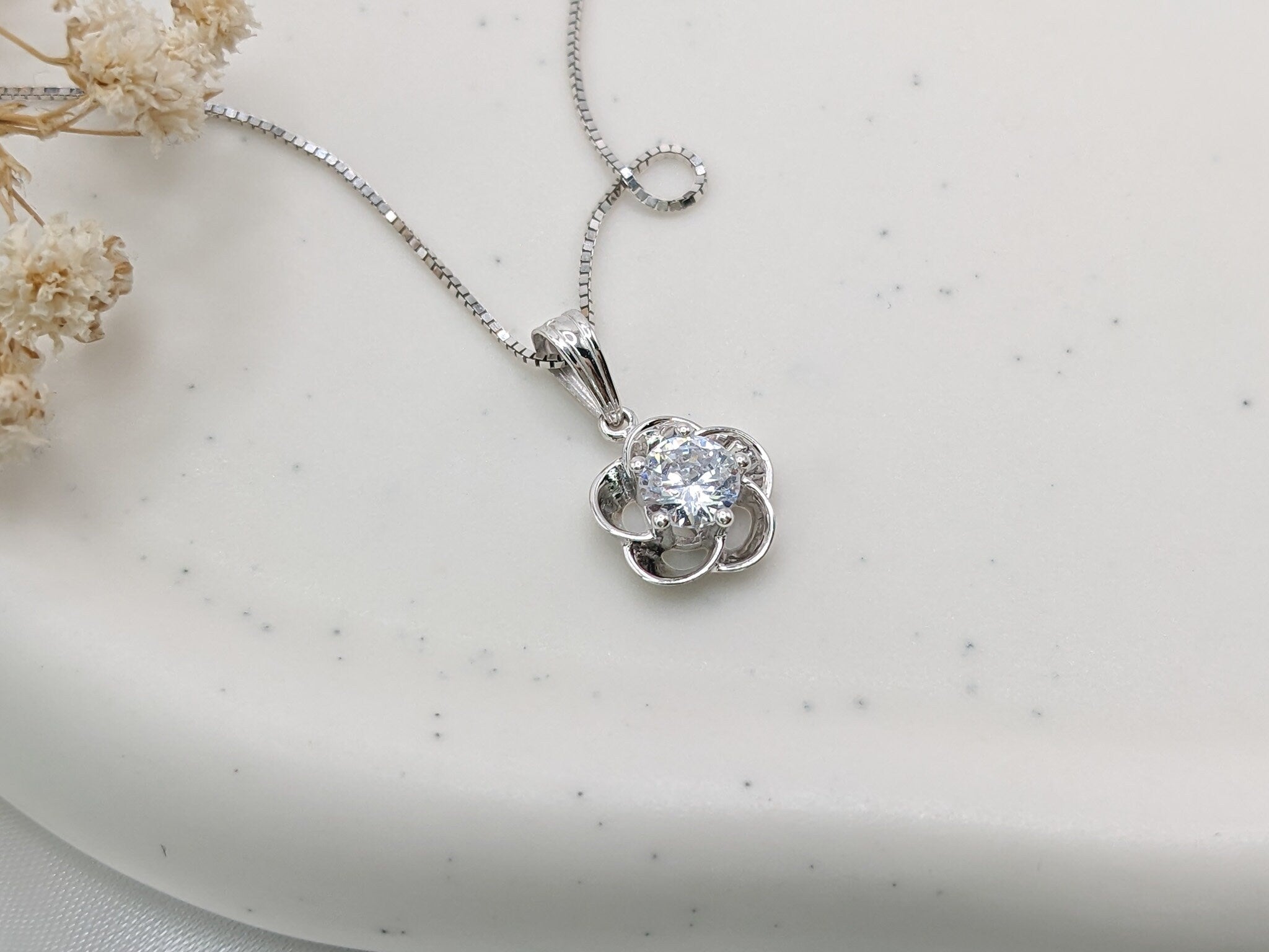 Plumeria Flower Pendant