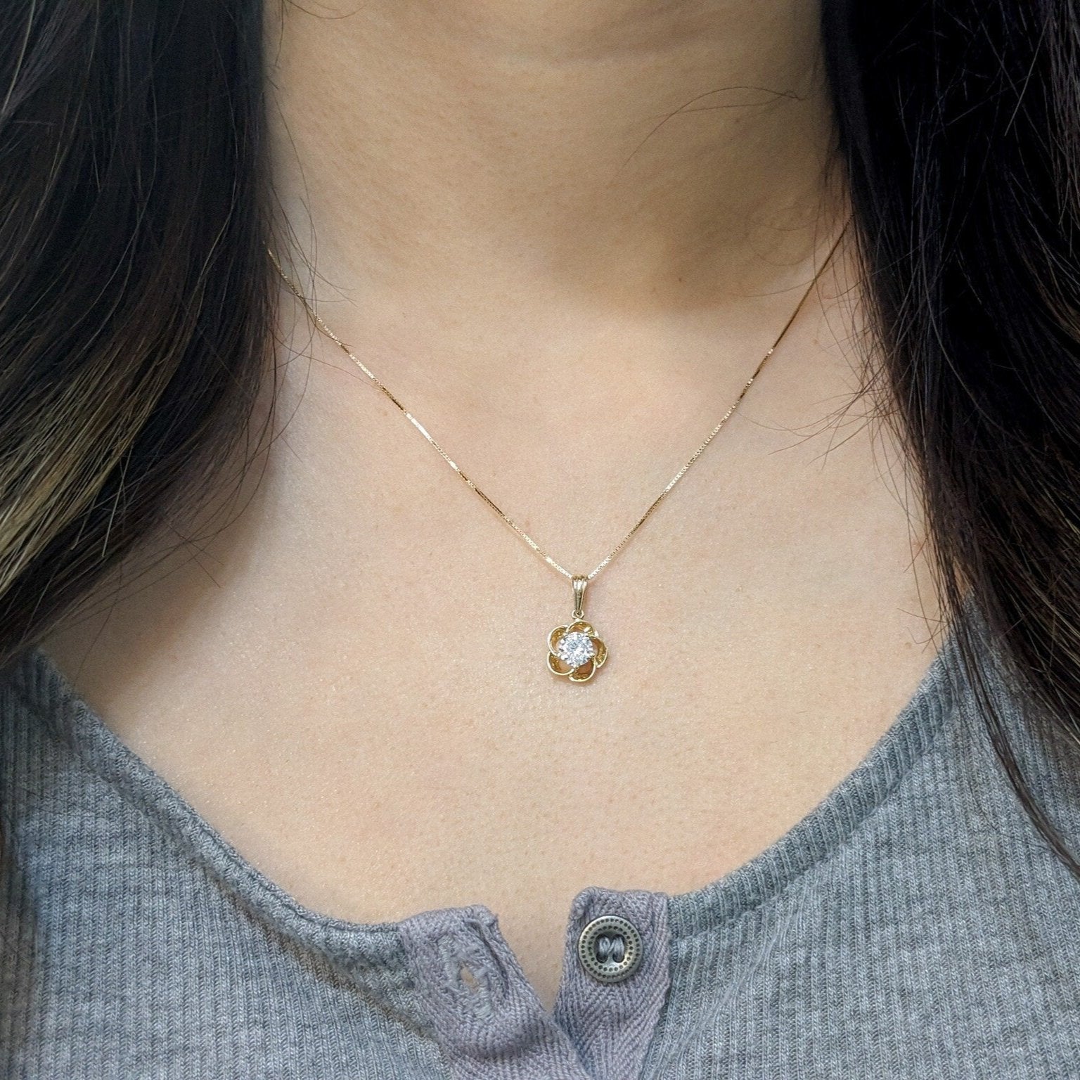 Plumeria Flower Pendant