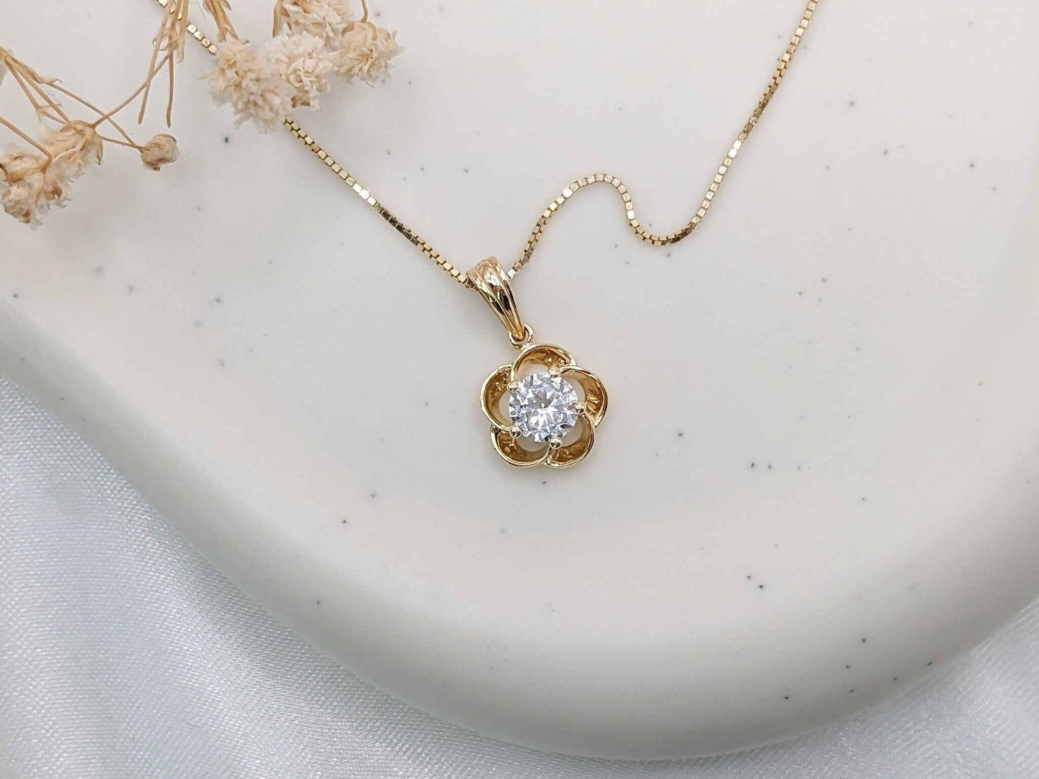 Plumeria Flower Pendant
