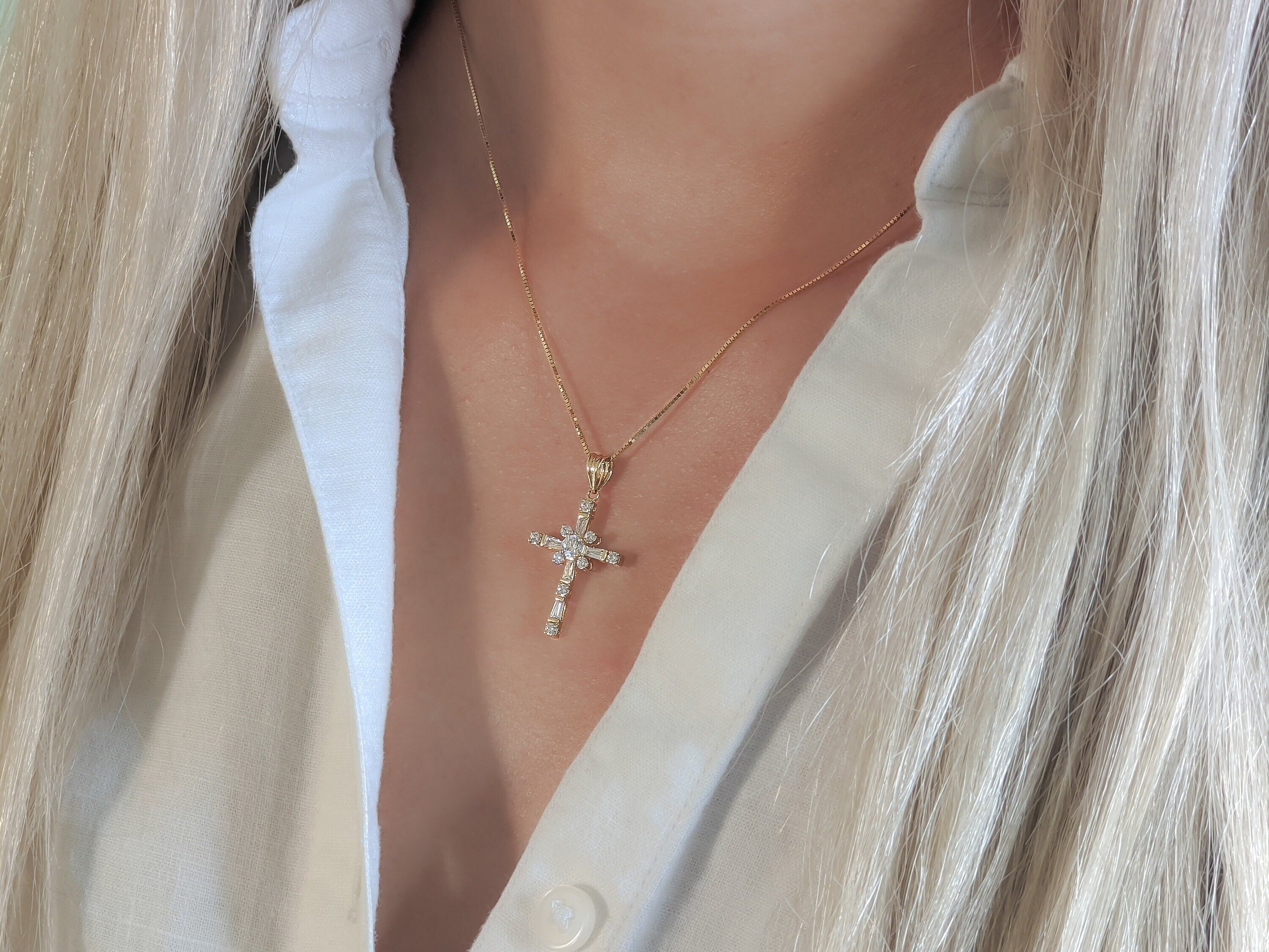 Petite Cross Pendant