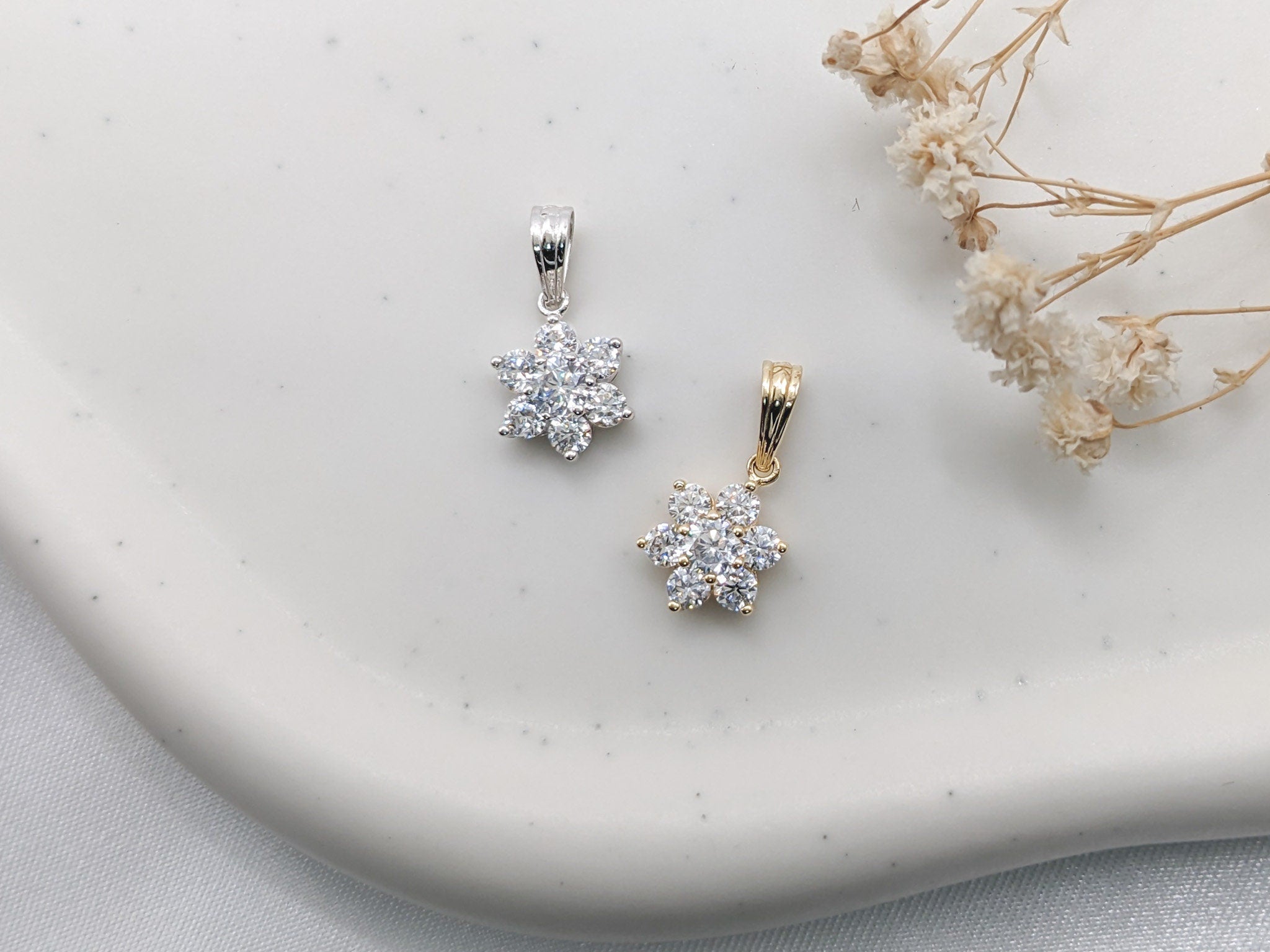 Buttercup Flower Pendant
