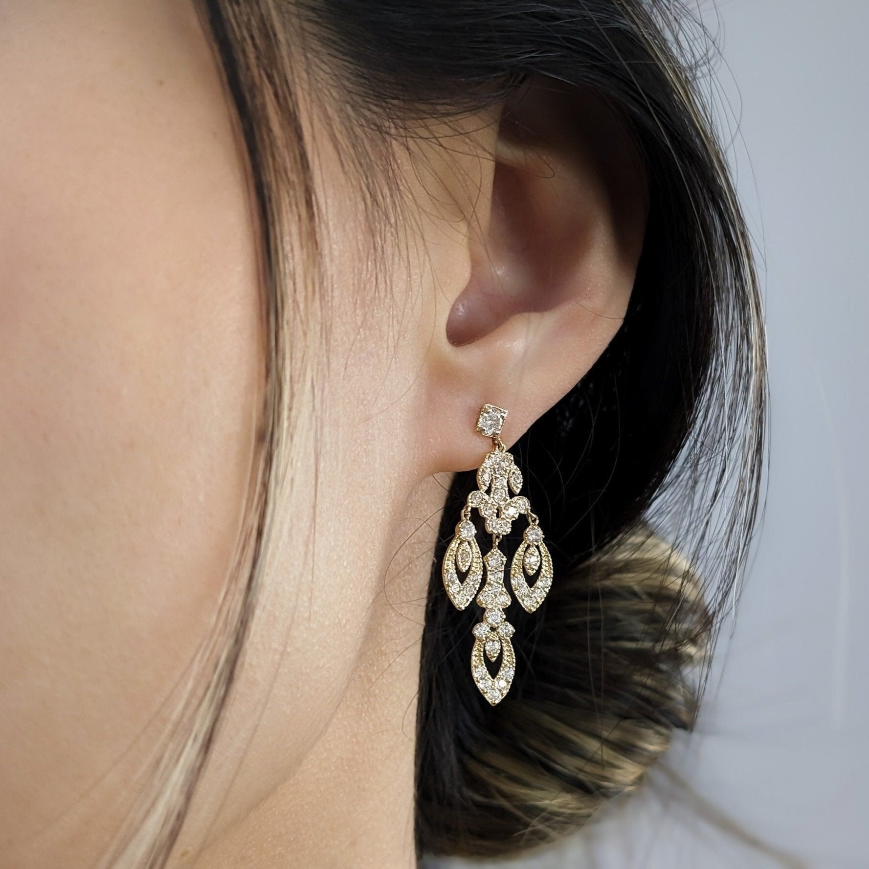 Victorian Chandelier Earrings