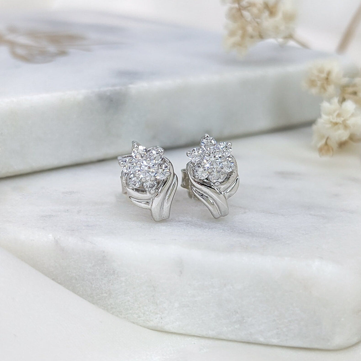 Flower Bouquet Earrings