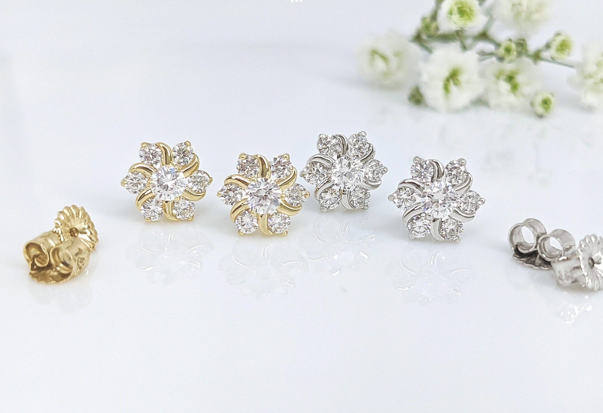 Blooming Flower Earrings