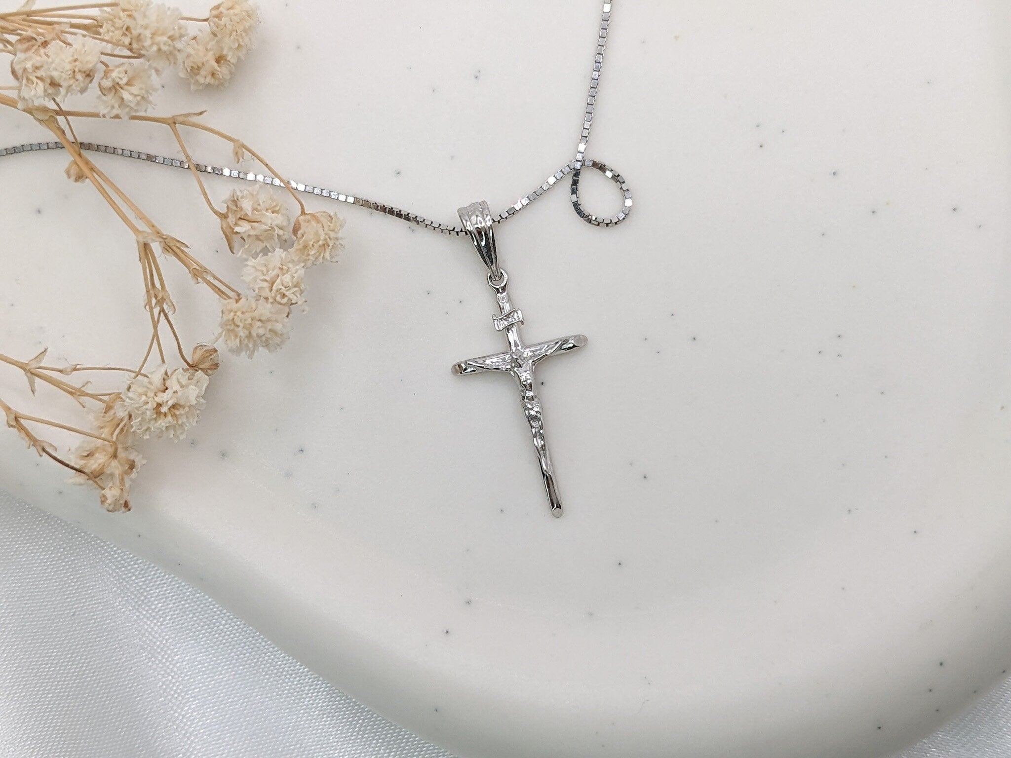Small Crucifix Cross Pendant