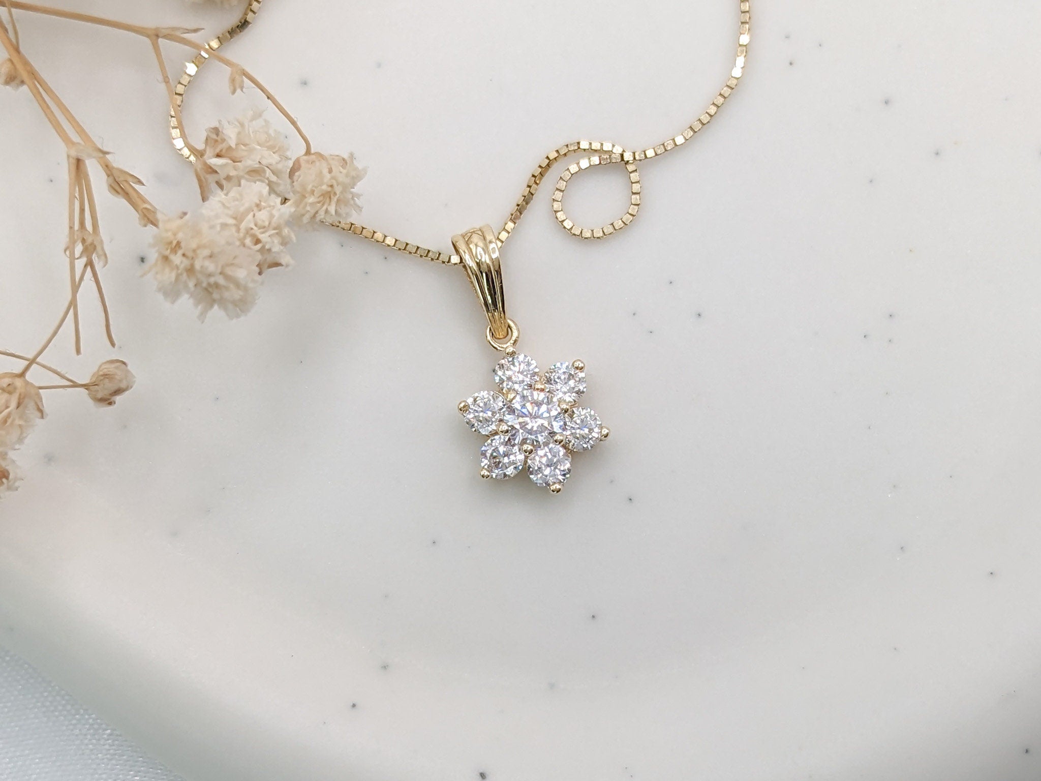 Buttercup Flower Pendant