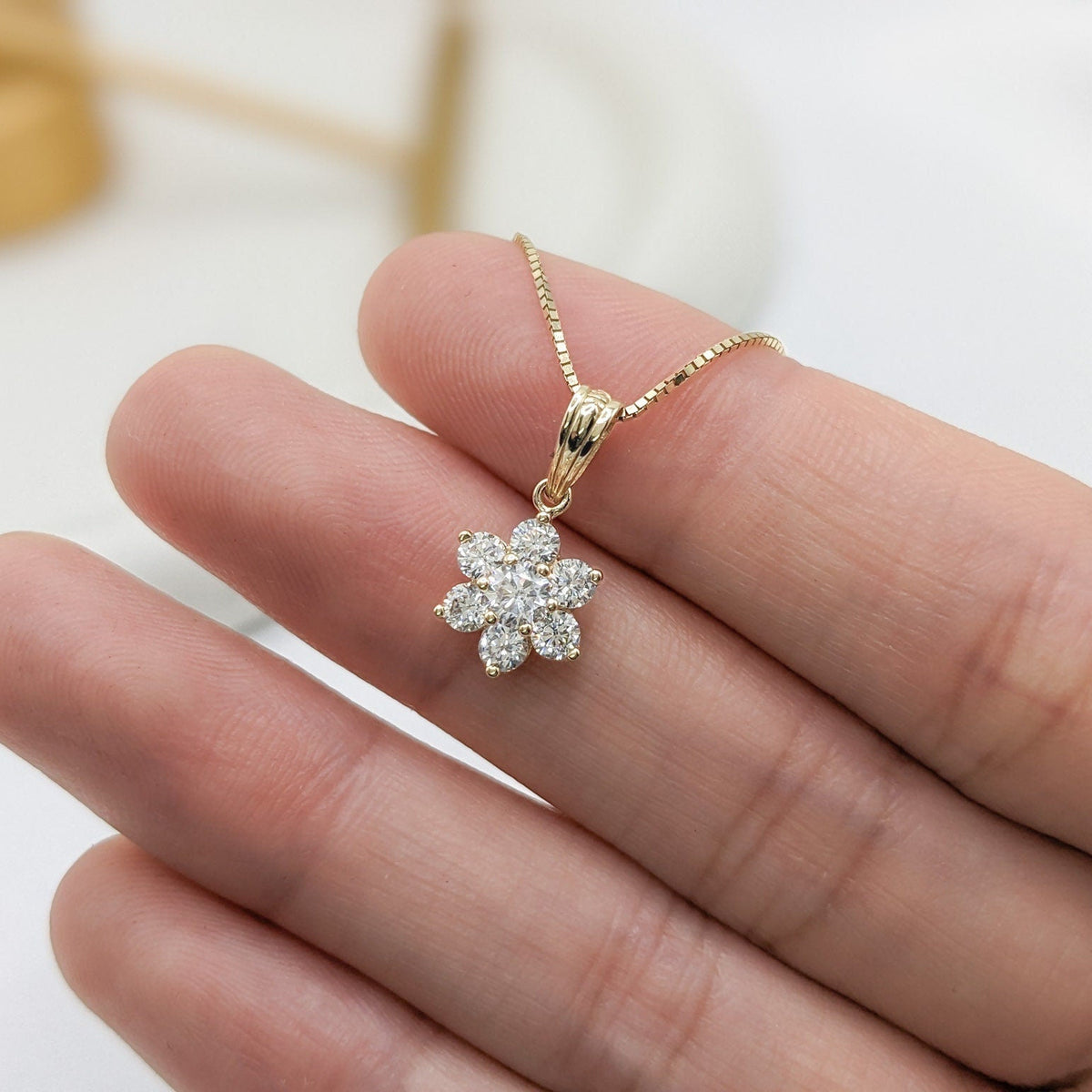 Buttercup Flower Pendant