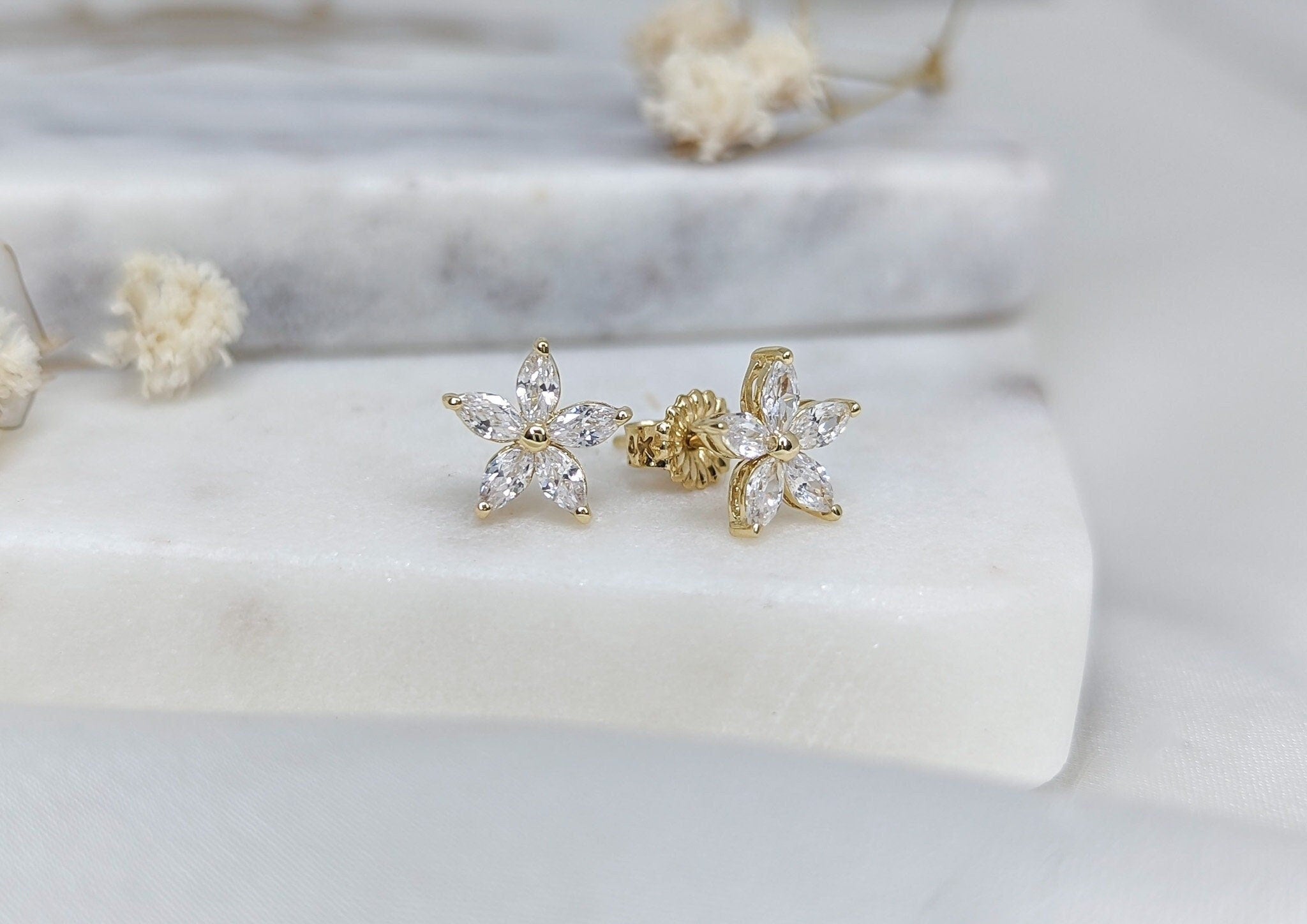 Lily Flower Earrings