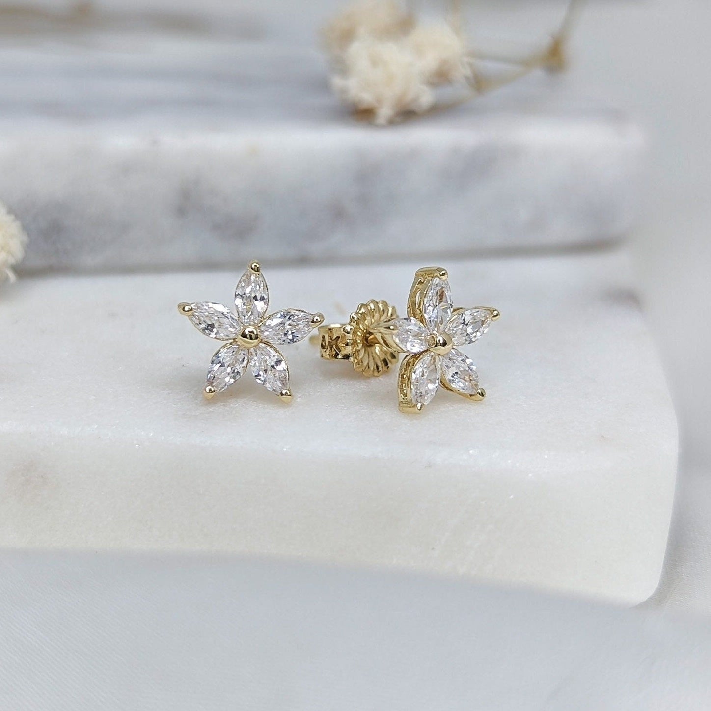 Lily Flower Earrings