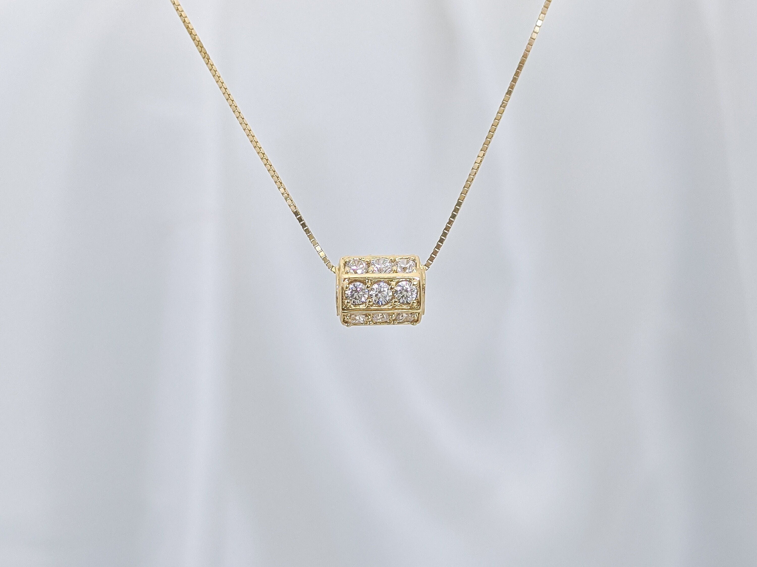 Eternity Mini Tube Pendant