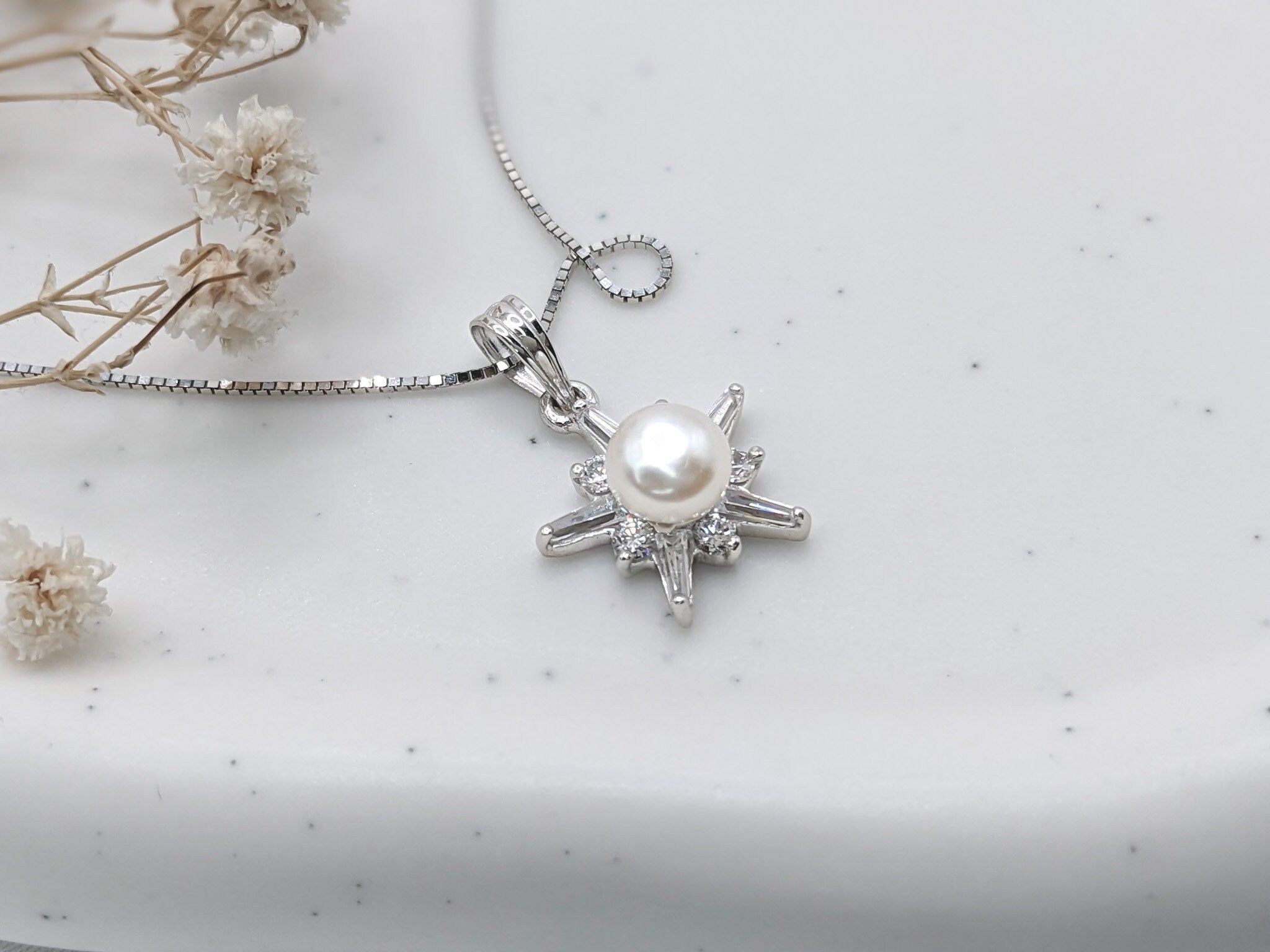 Pearl Star Pendant