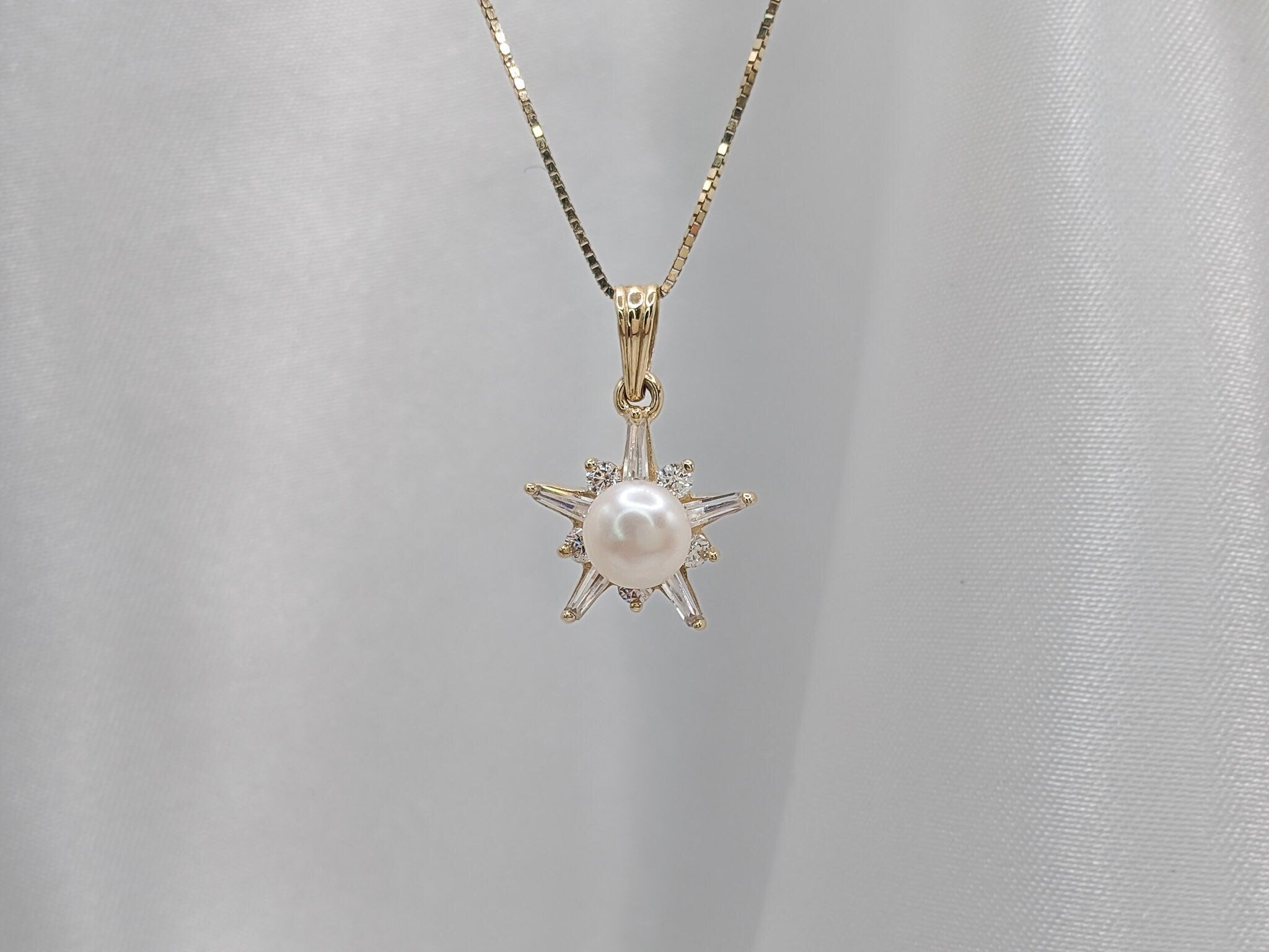 Pearl Star Pendant