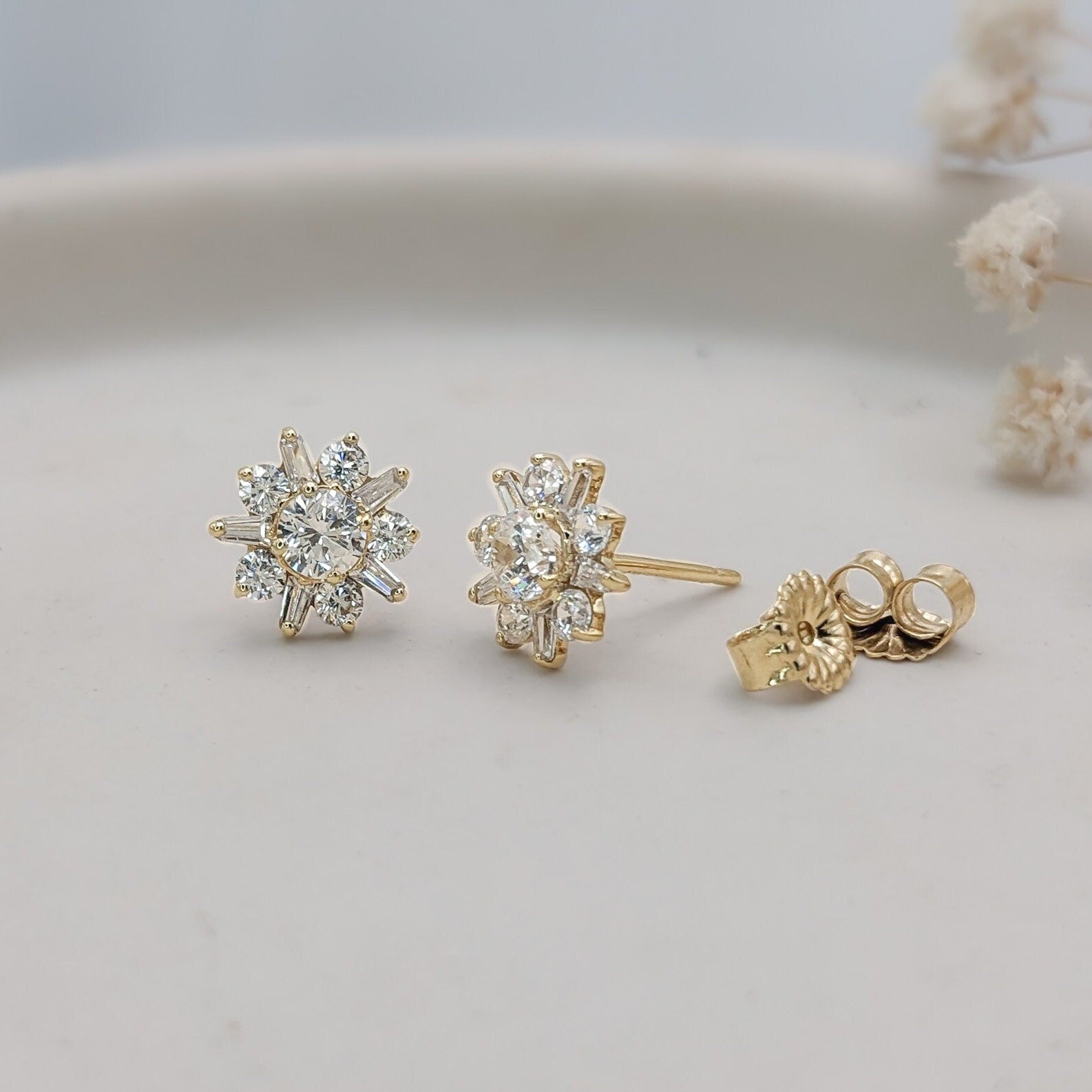Star Burst Earrings