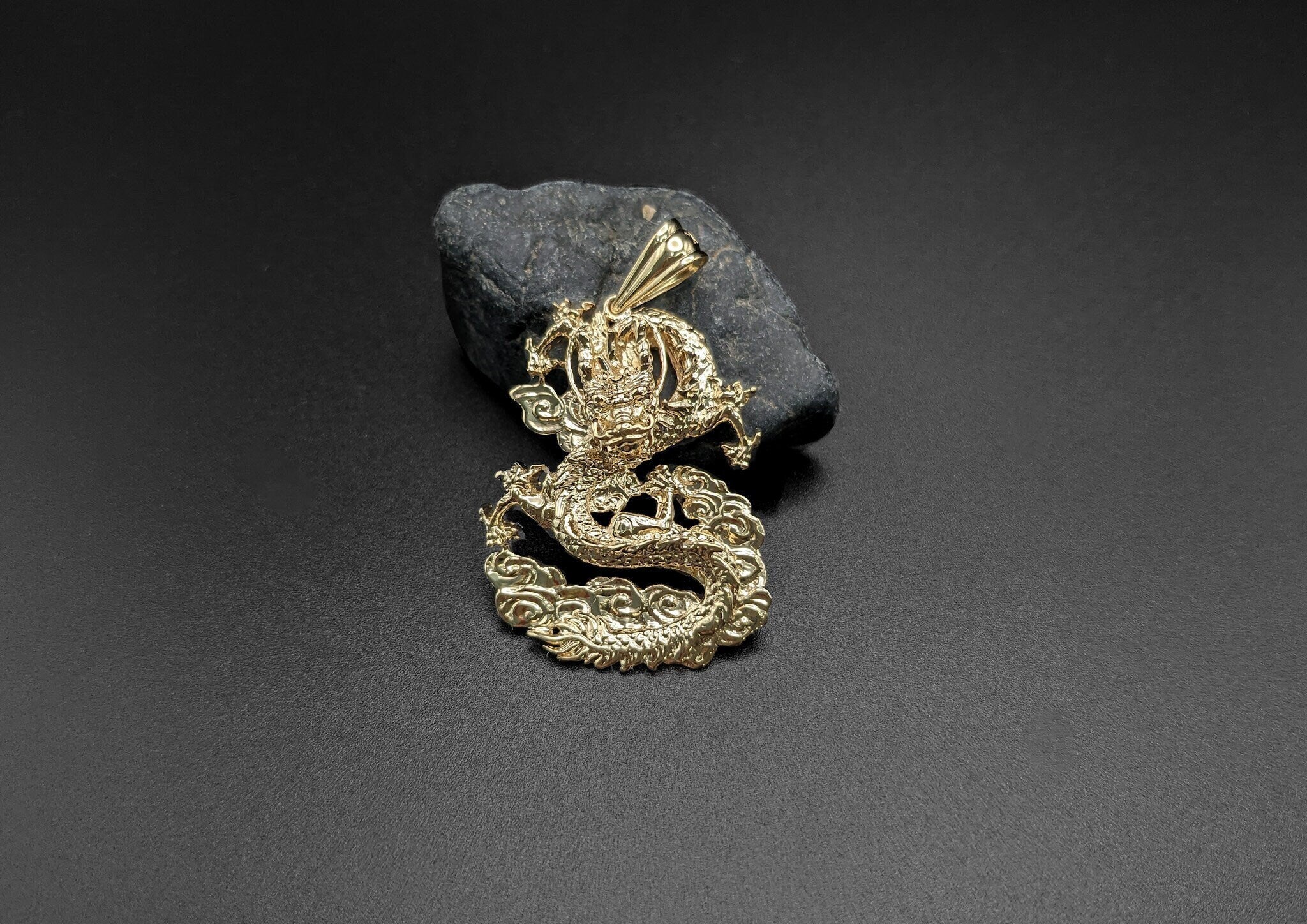 Dragon on Clouds Pendant