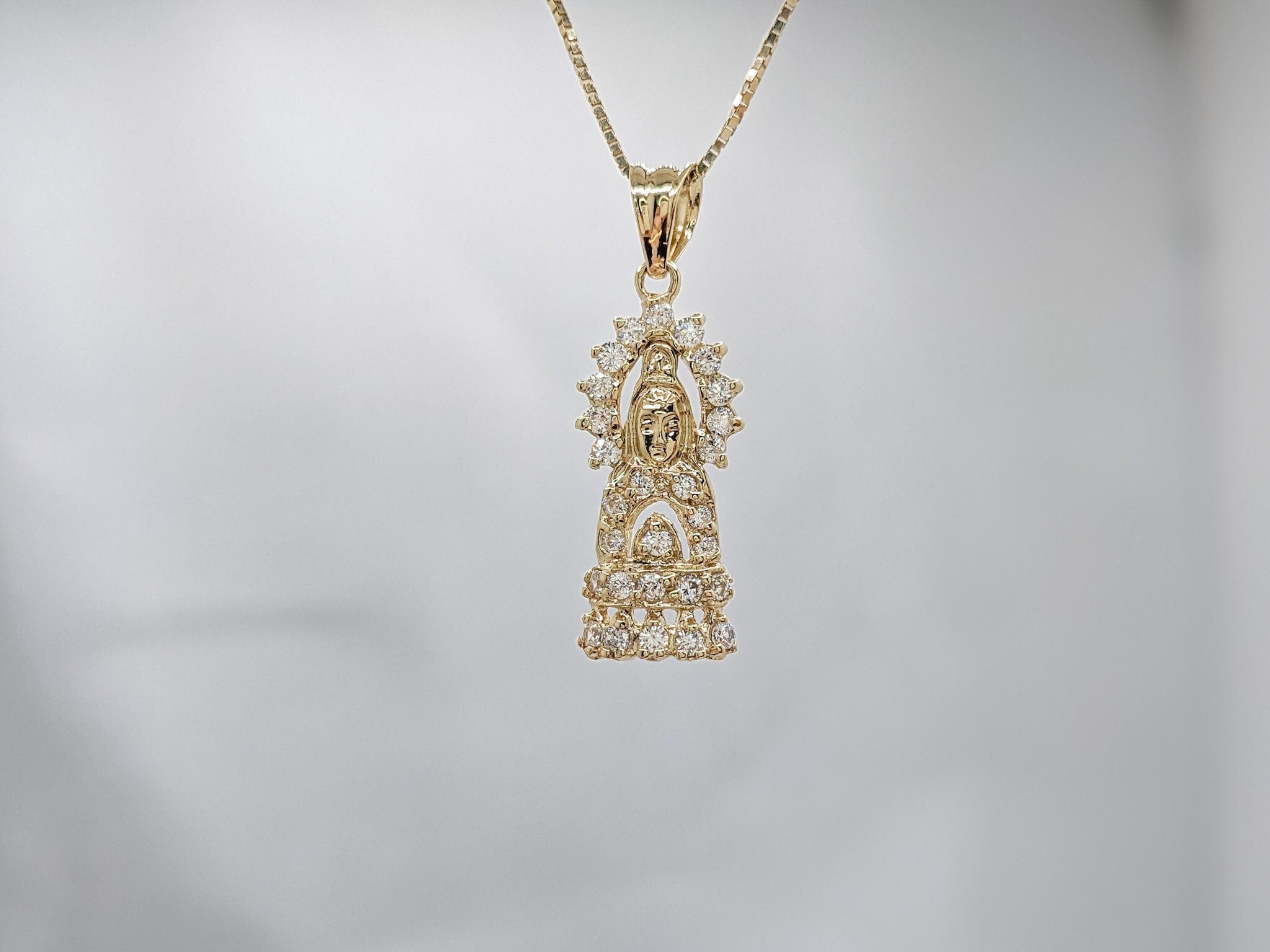Mini Lady Buddha Pendant