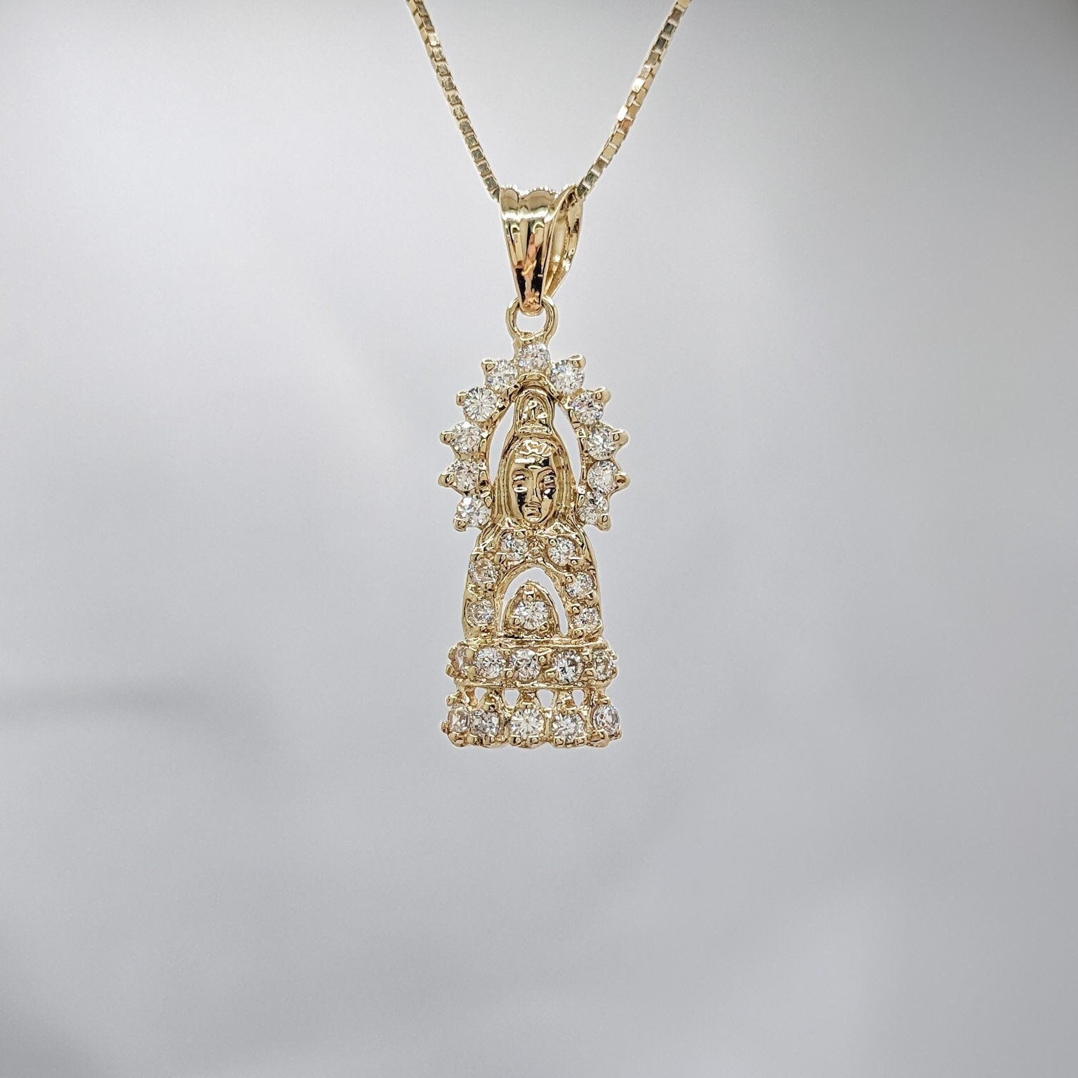Mini Lady Buddha Pendant