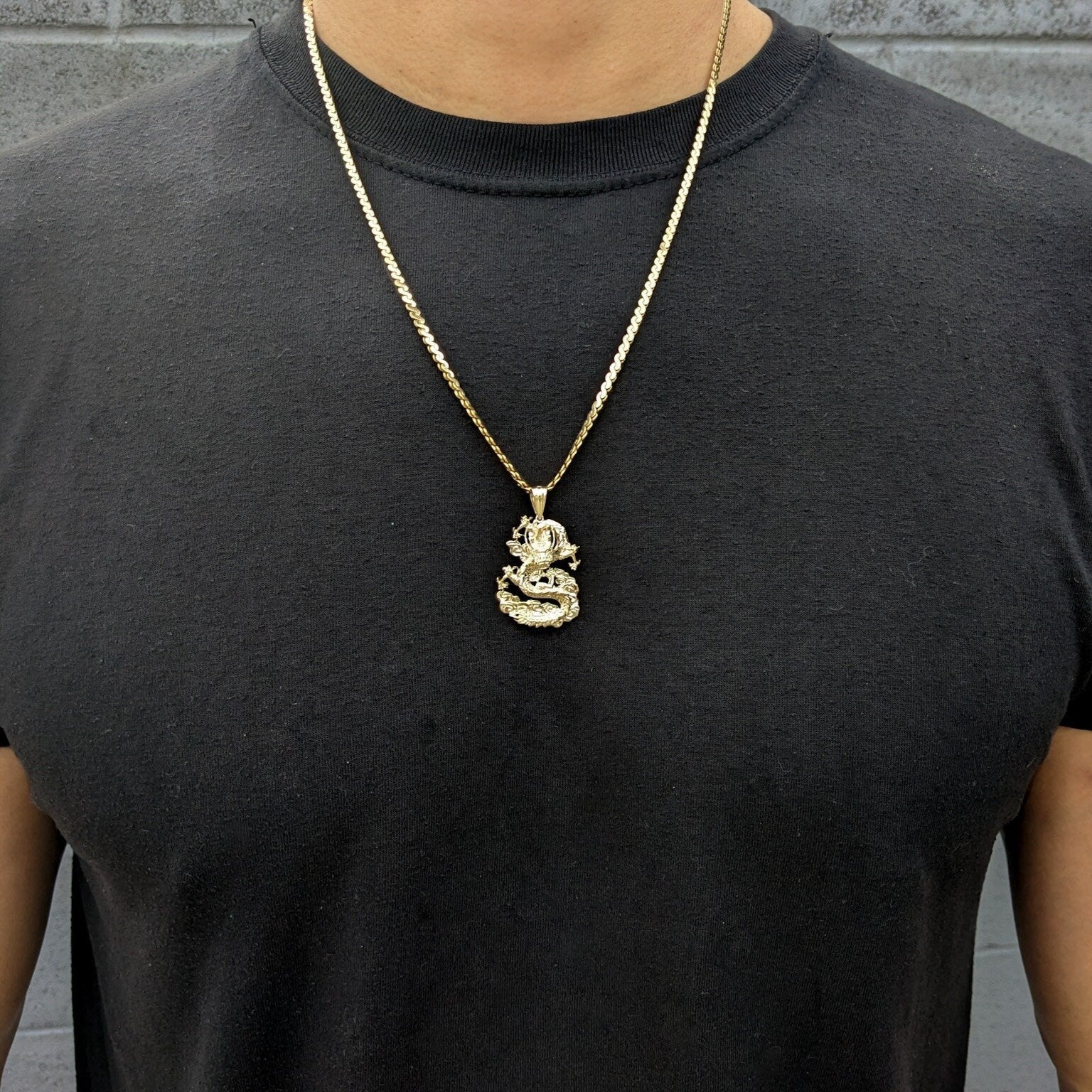 Dragon on Clouds Pendant