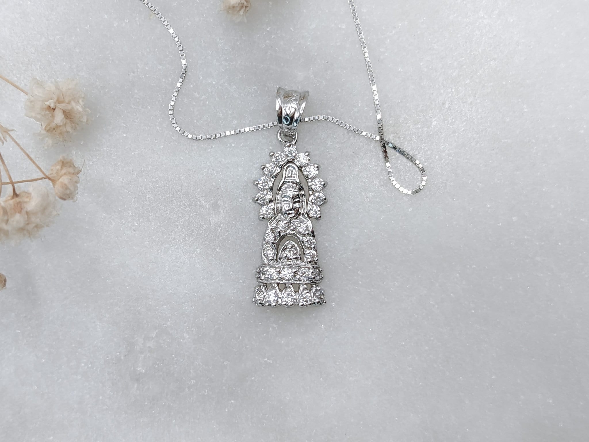 Mini Lady Buddha Pendant