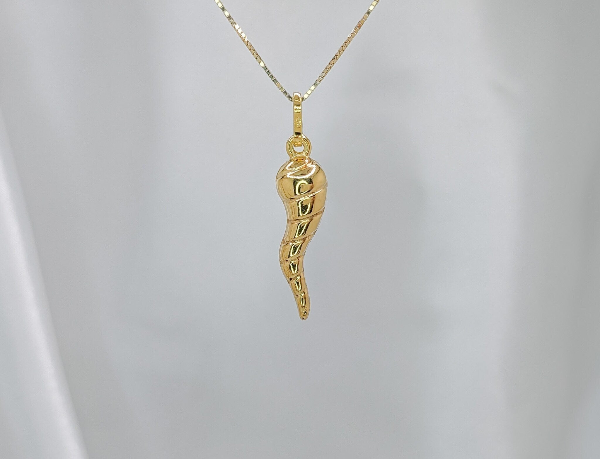 Italian Horn Pendant