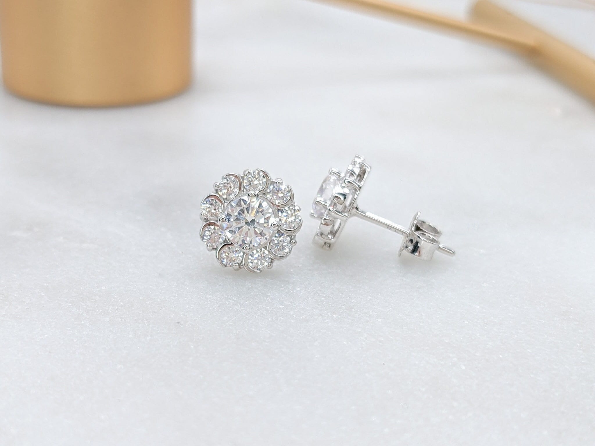 Moon Crest Earrings
