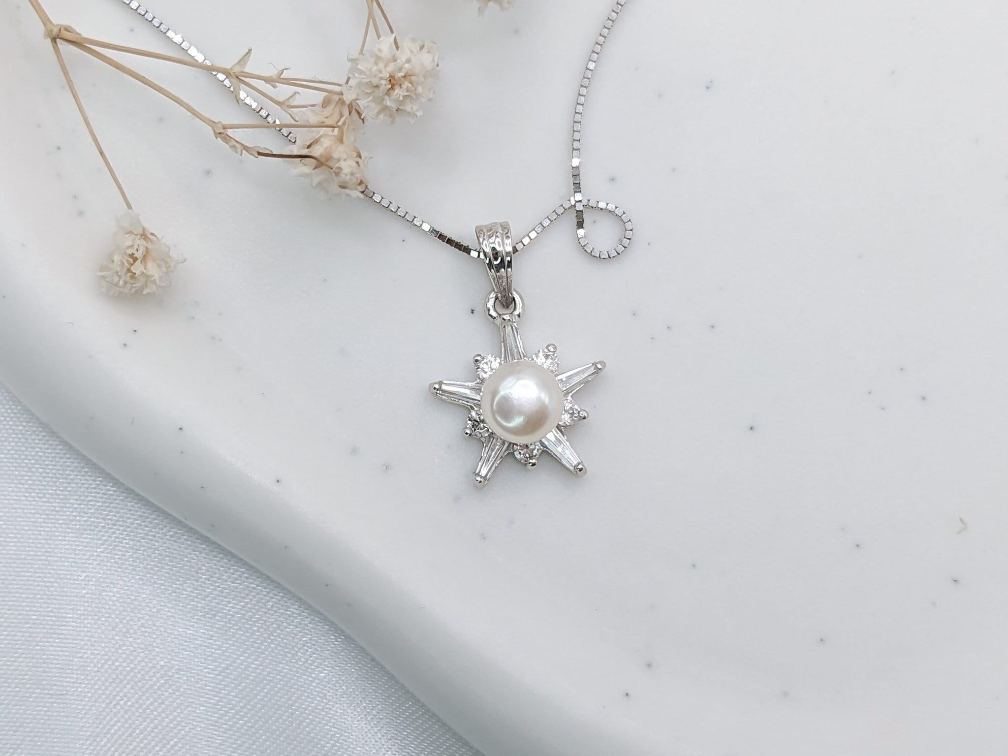 Pearl Star Pendant