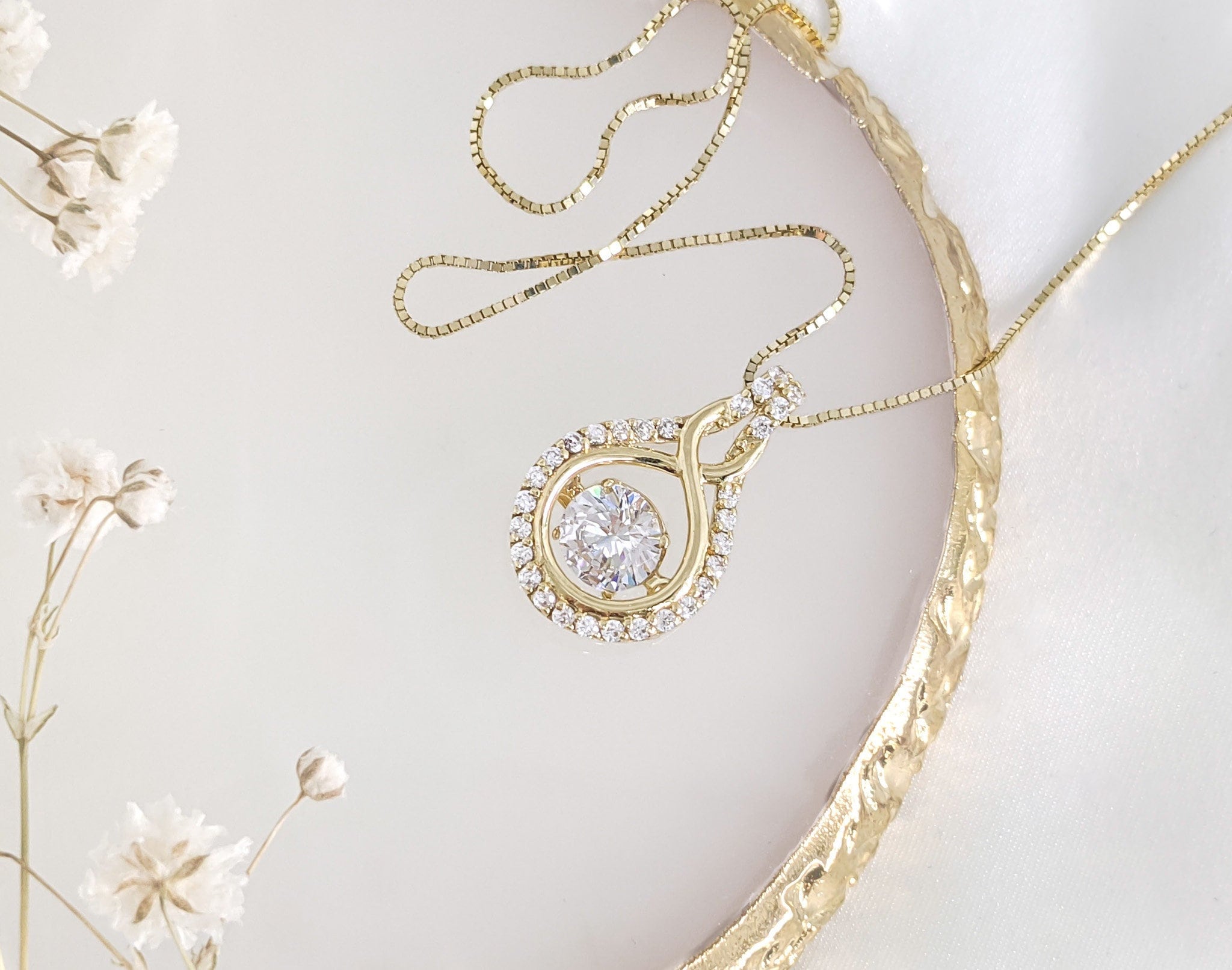 Infinity Dancing Pendant