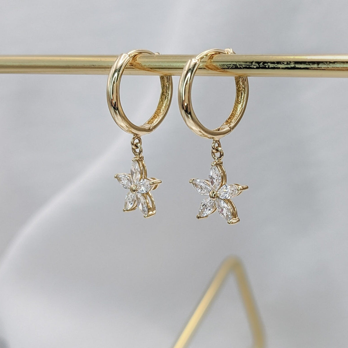Lily Hoop Earrings