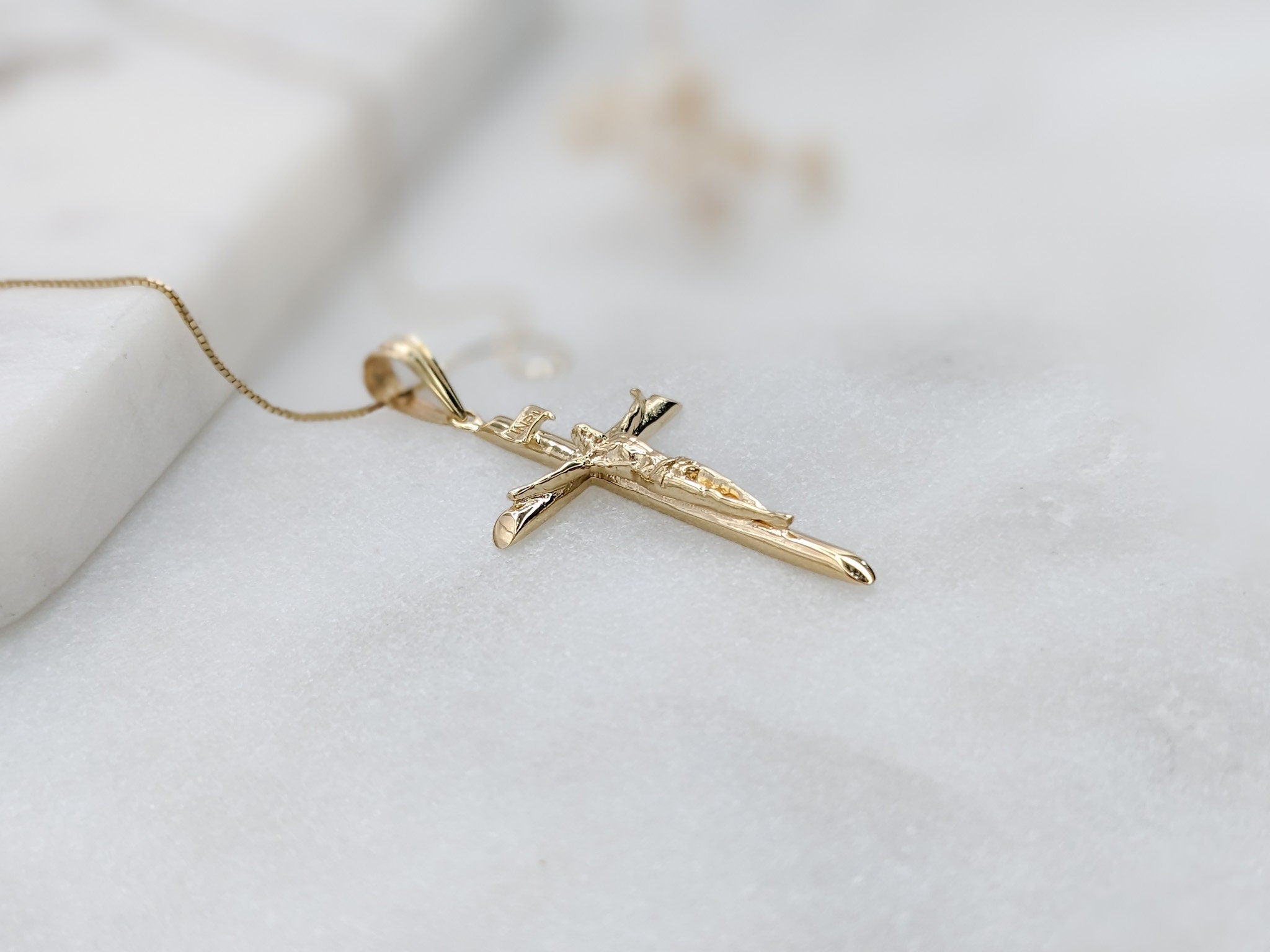 Large Crucifix Cross Pendant