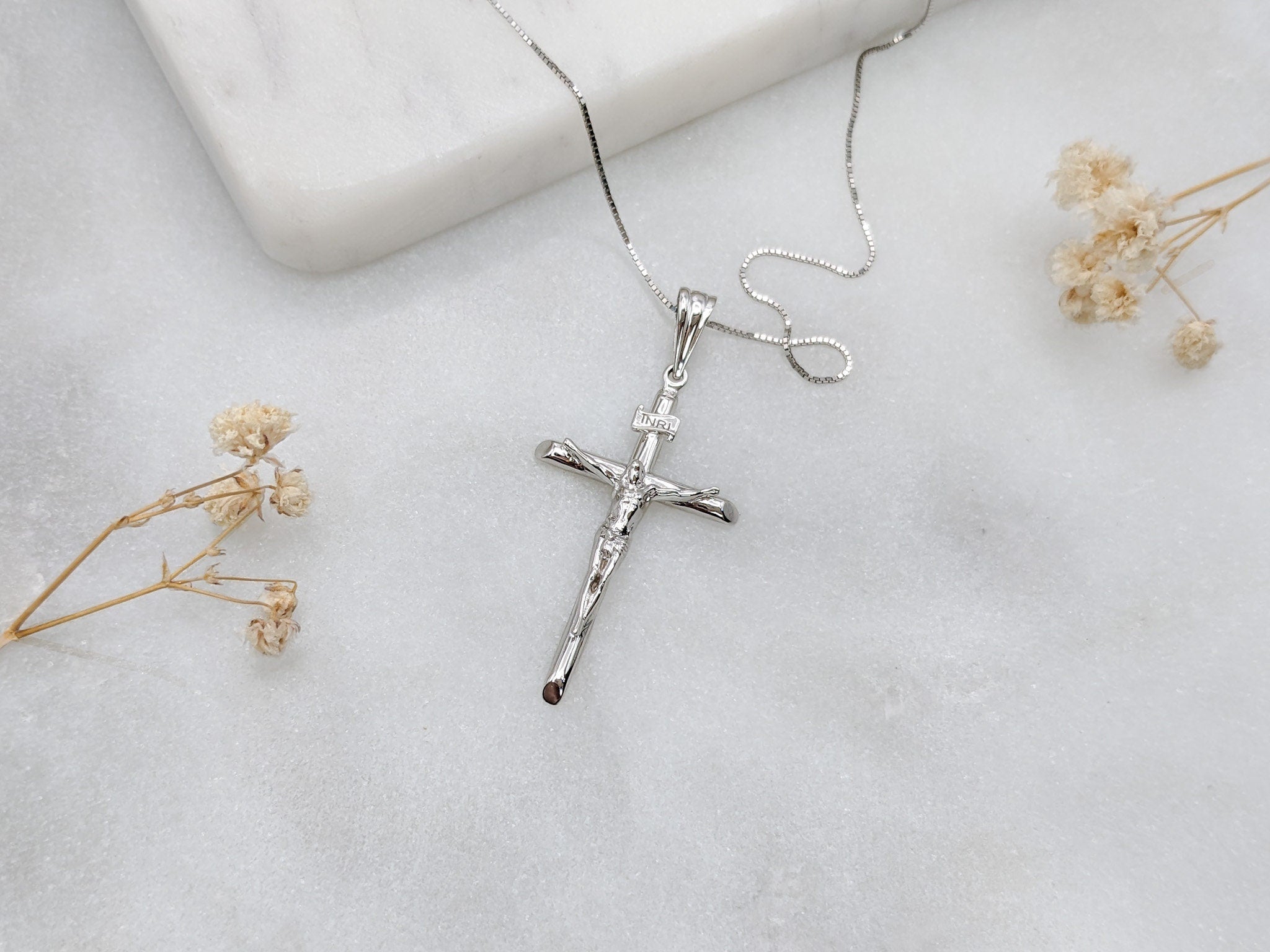 Large Crucifix Cross Pendant