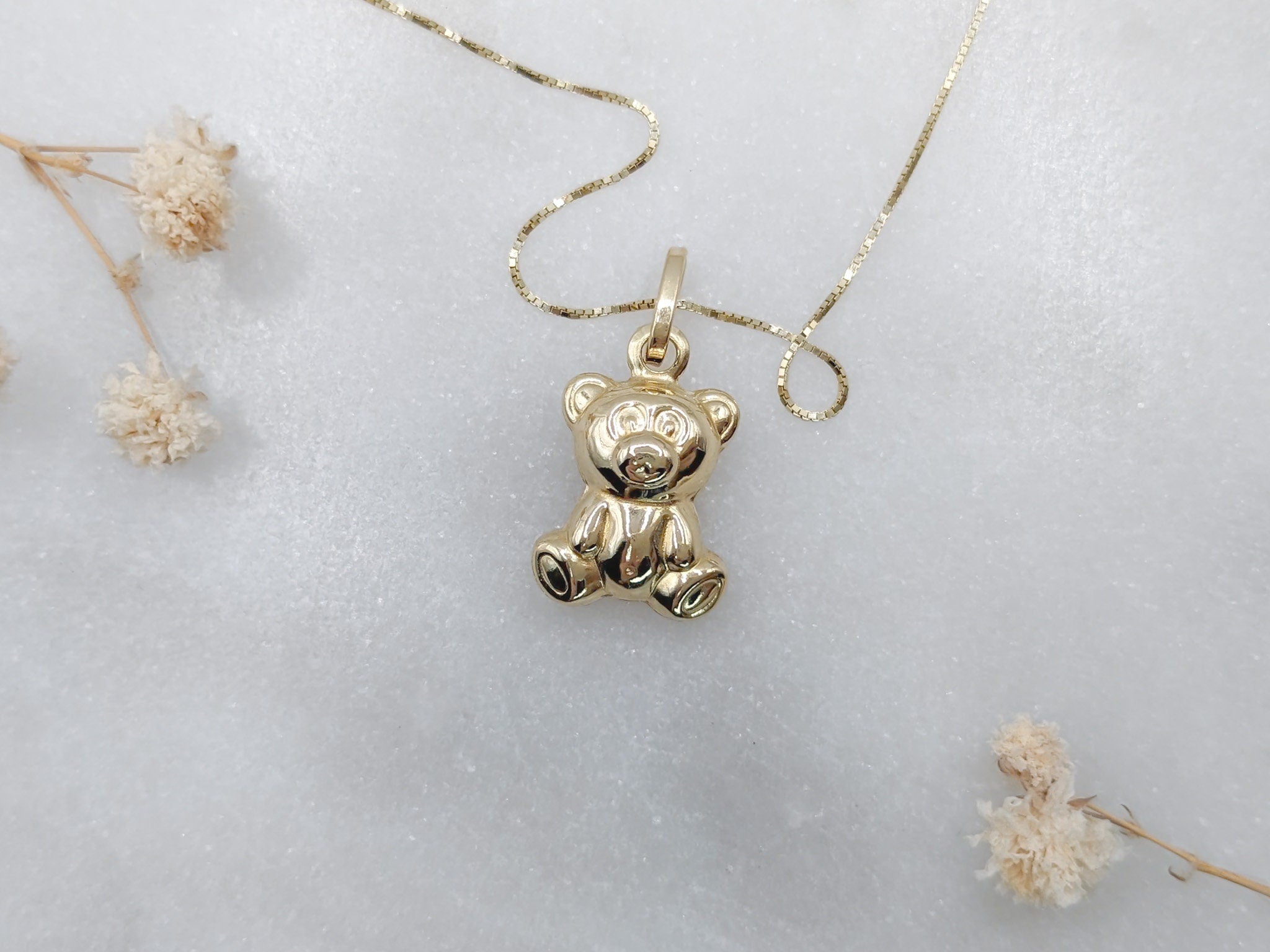 Puffy Bear Pendant