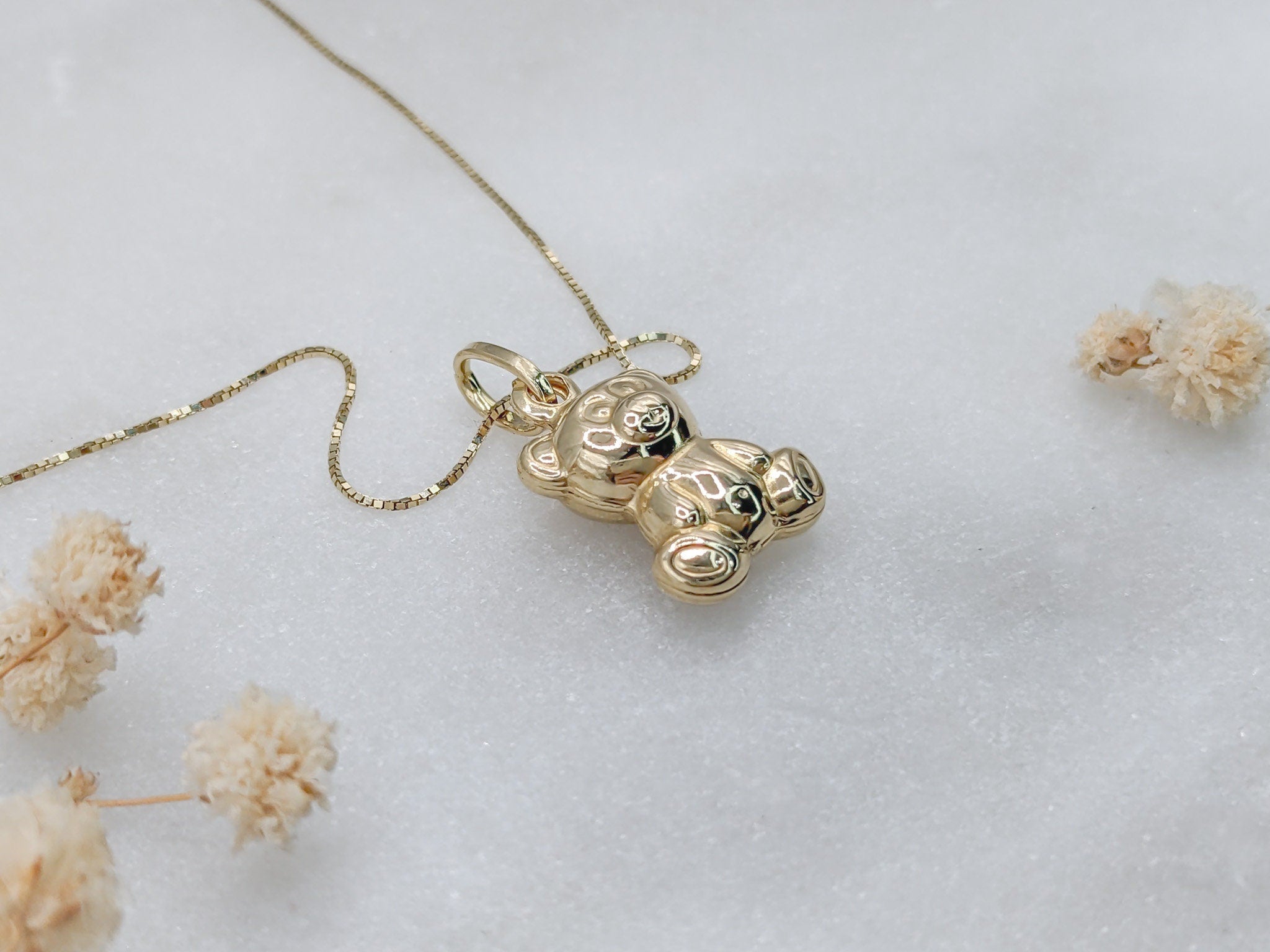 Puffy Bear Pendant