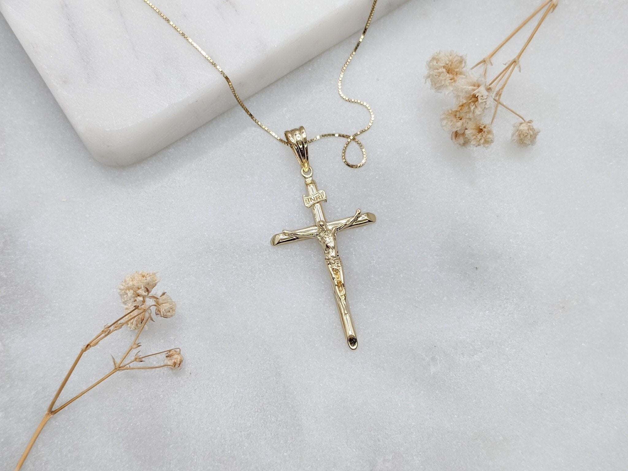 Large Crucifix Cross Pendant