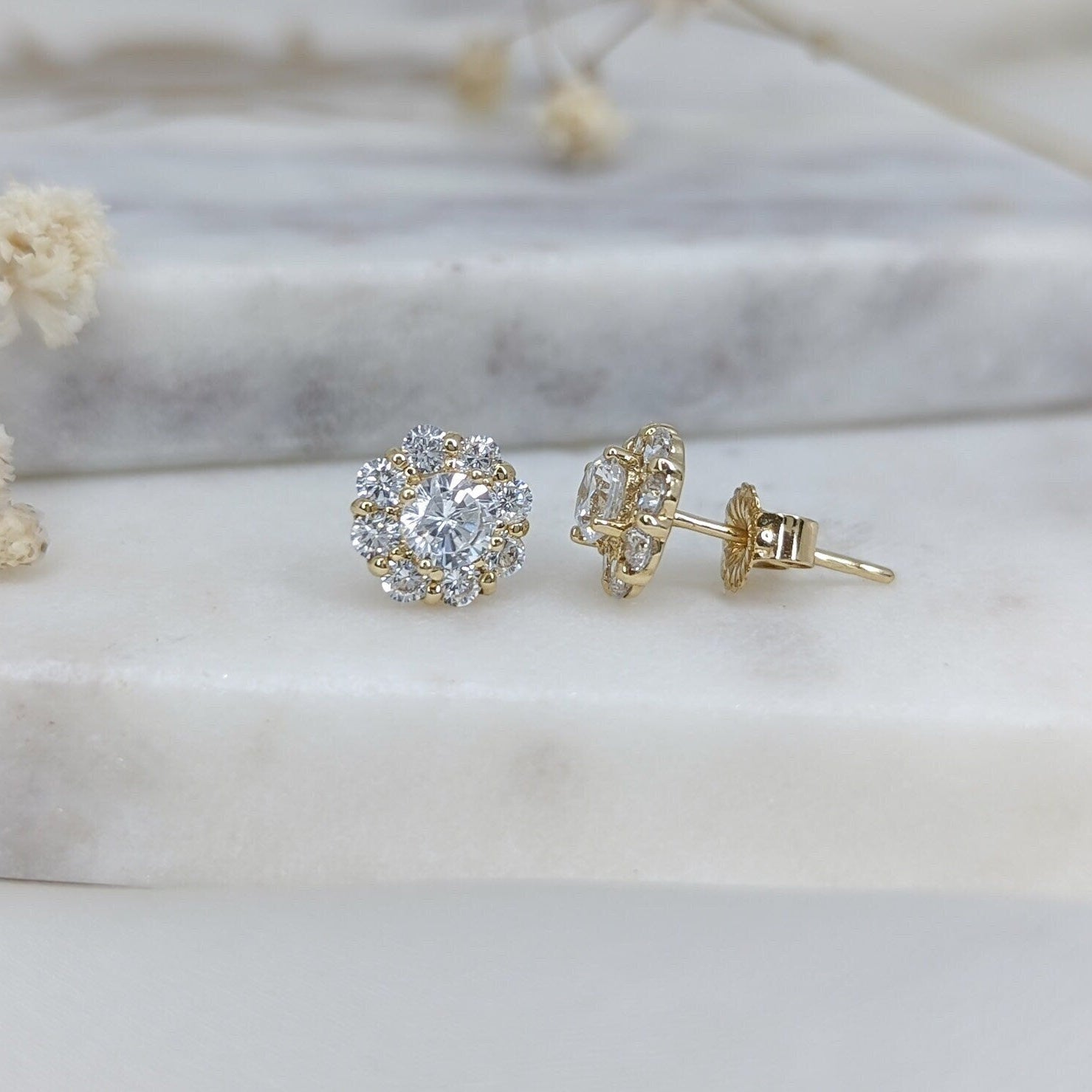 Floral Cluster Earrings