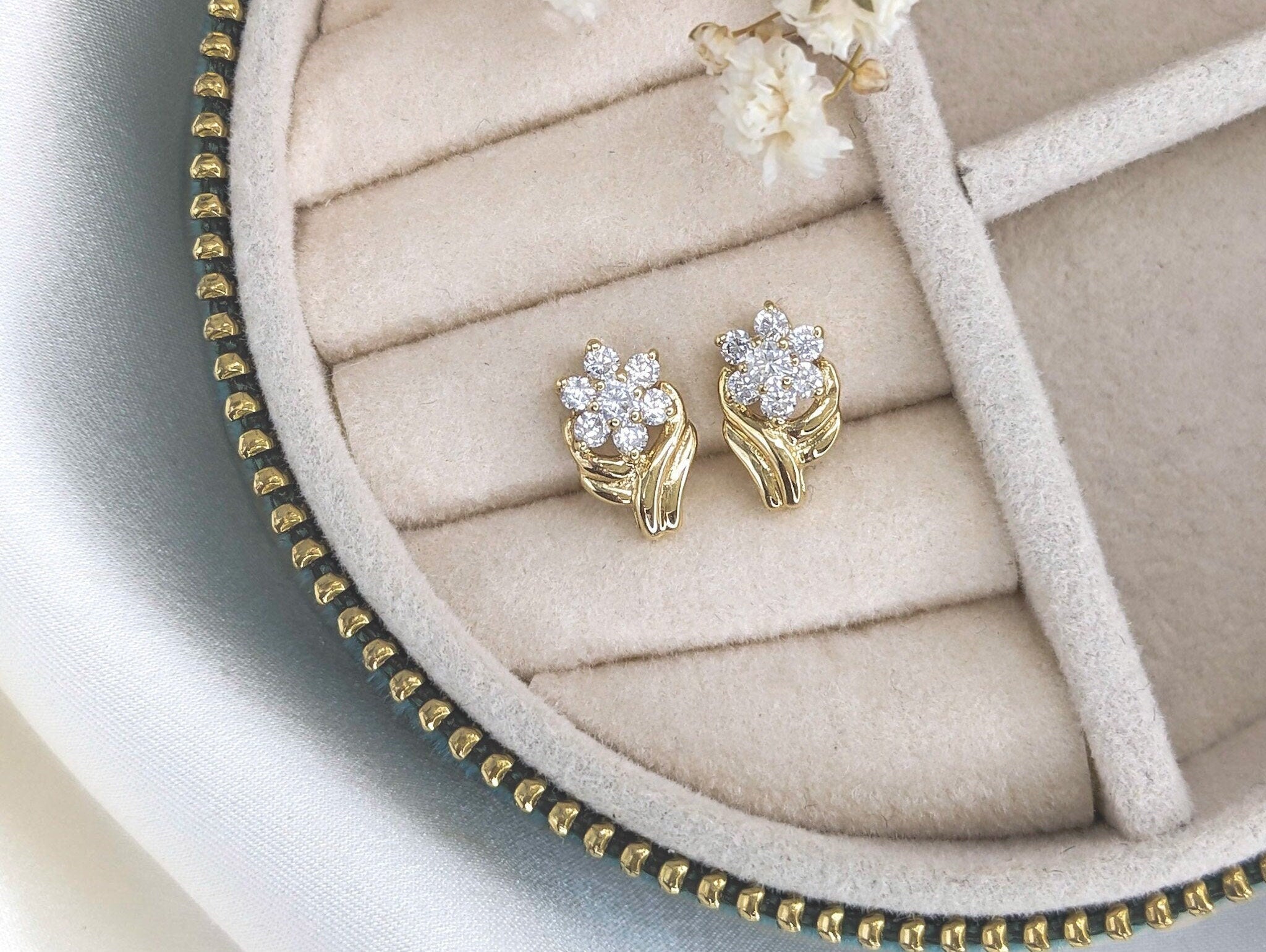 Flower Bouquet Earrings